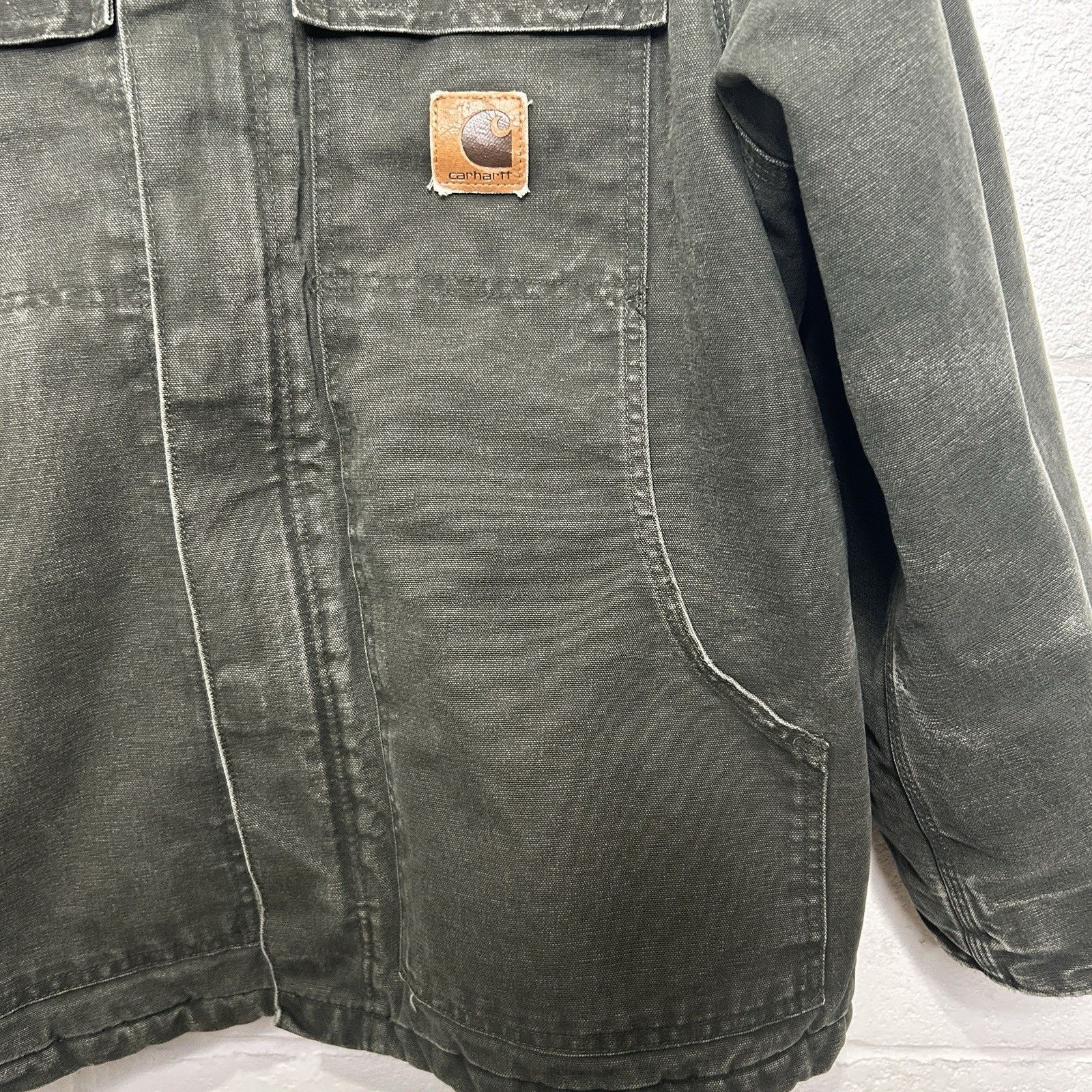 Carhartt Vintage Carhartt Quilted Arctic Jacket “Moss Green” C26 MOS Size US L / EU 52-54 / 3 - 4 Thumbnail