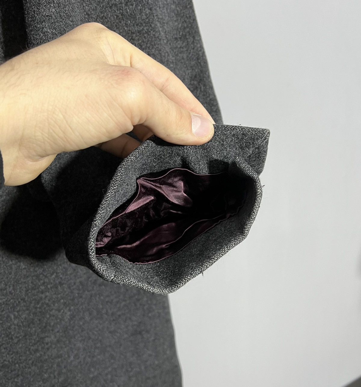 Kenzo × Vintage Vintage Kenzo Homme Wool Gray Coat Jacket Size US M / EU 48-50 / 2 - 8 Thumbnail