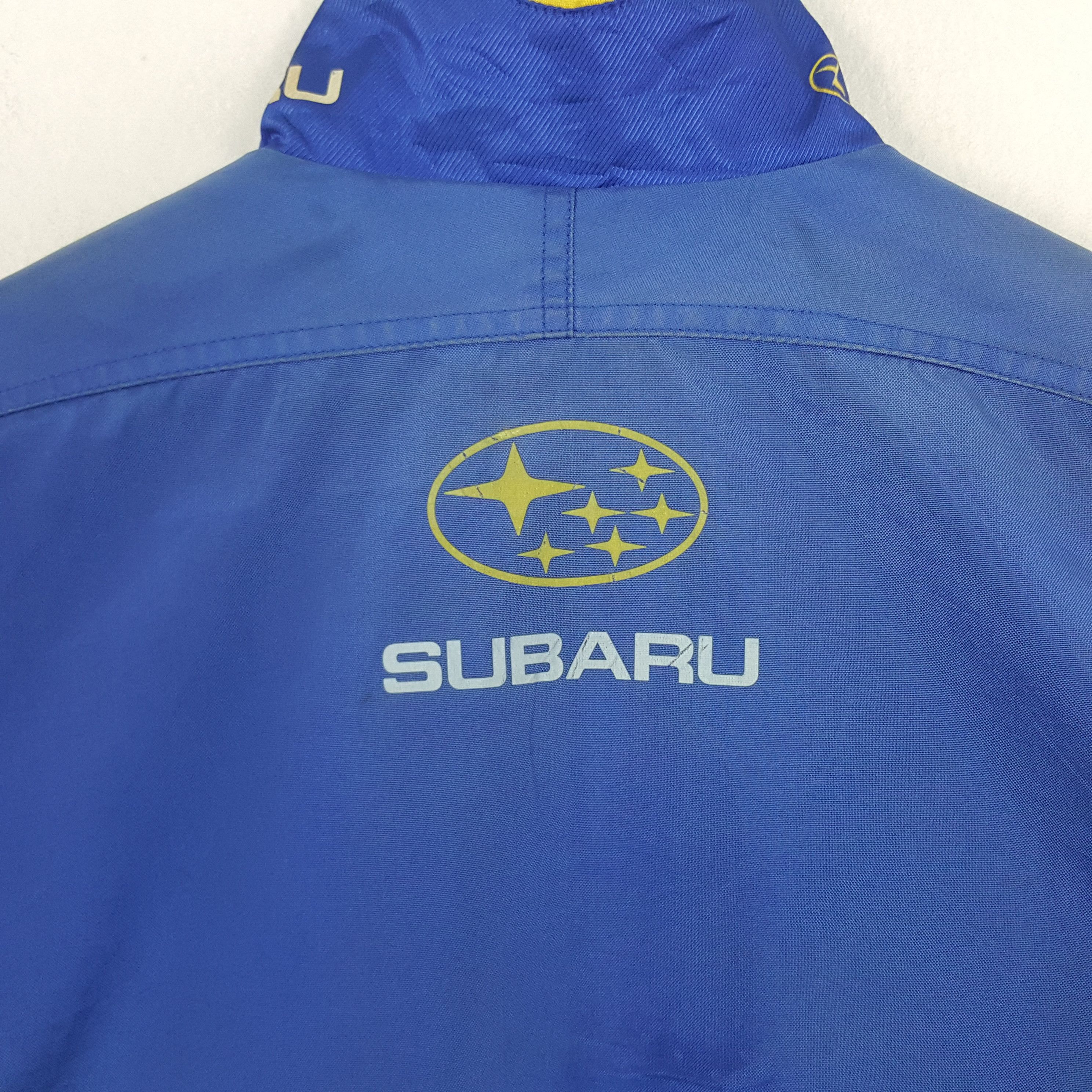Japanese Brand × Vintage Vintage Subaru Japanese Racing Team Jacket Size US XL / EU 56 / 4 - 4 Thumbnail