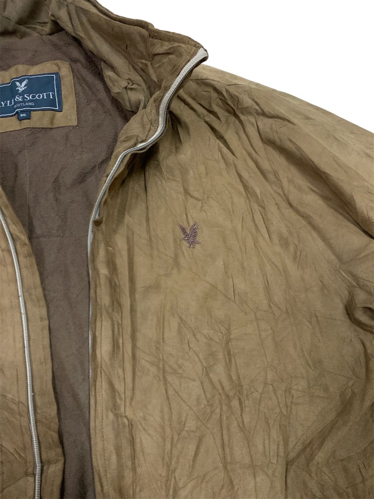 Lyle & Scott Lyle&Scott suede jacket vintage Size US XL / EU 56 / 4 - 8 Thumbnail