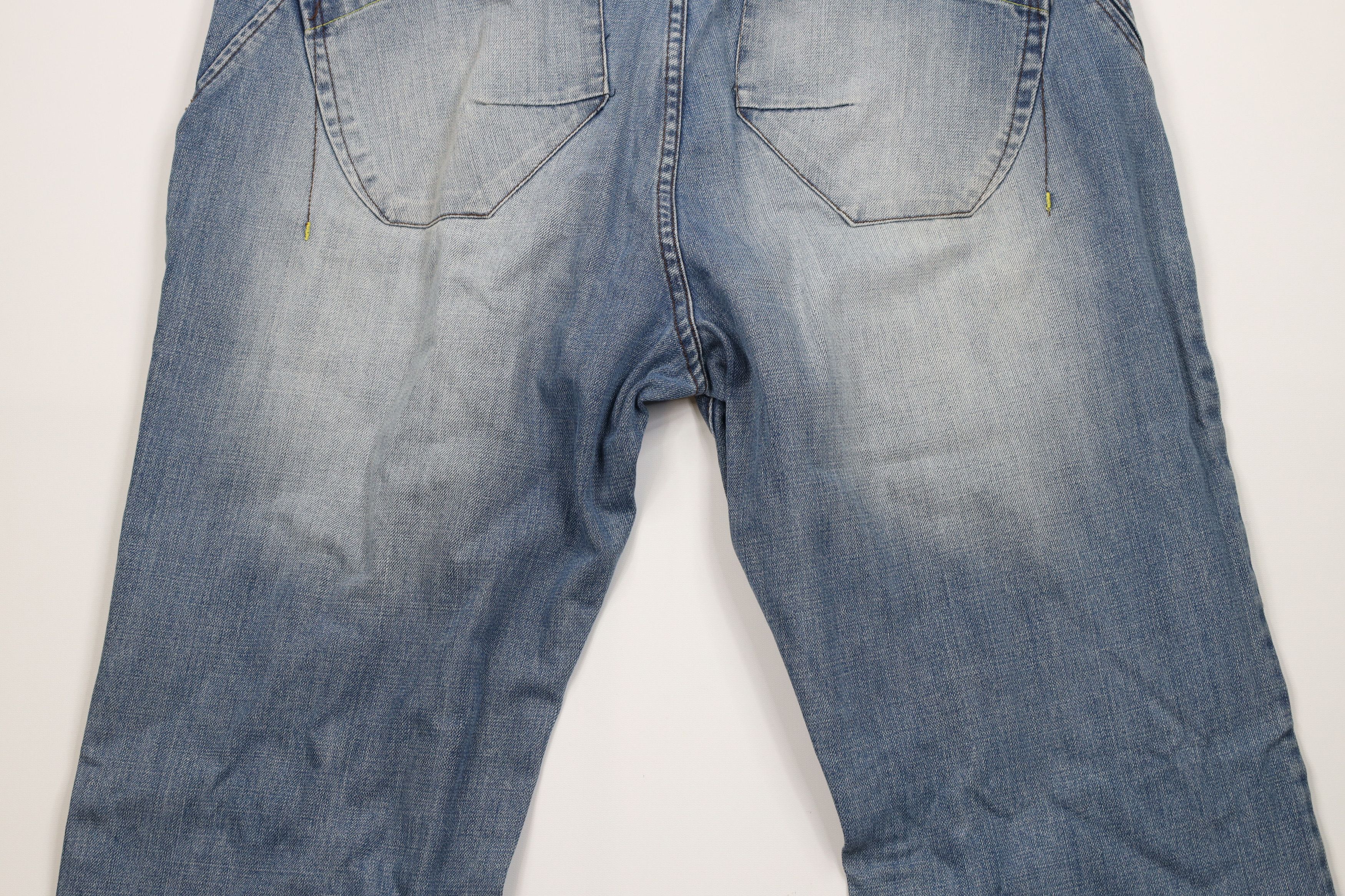 Vintage Vintage Y2K Streetwear Wide Leg Denim Jeans Blue Cotton Size US 42 / EU 58 - 11 Thumbnail