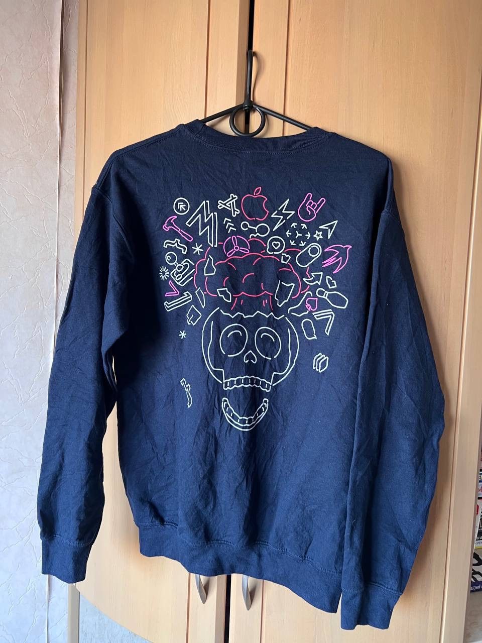 Apple Apple Computer Inc. WWDC19 Big Skull Print Logo Sweatshirt Size US S / EU 44-46 / 1 - 3 Thumbnail