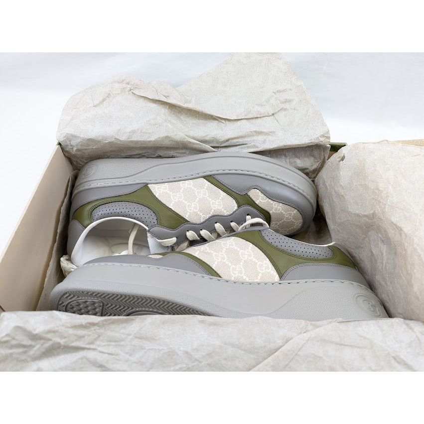 Gucci o1rshd1 GG Low-Top Sneaker in Multicolor Size US 12.5 / EU 45-46 - 20 Thumbnail