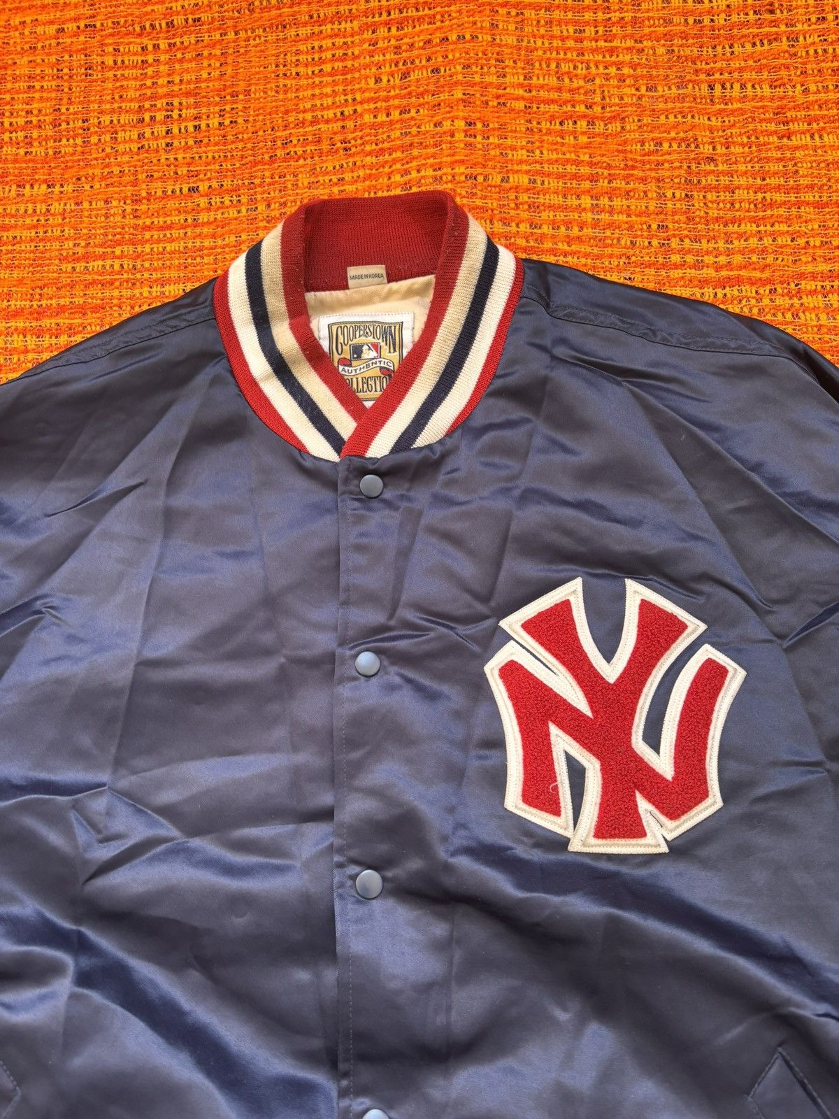 Mitchell & Ness Mitchell & Ness New York Yankees varsity jacket Size US XL / EU 56 / 4 - 3 Thumbnail