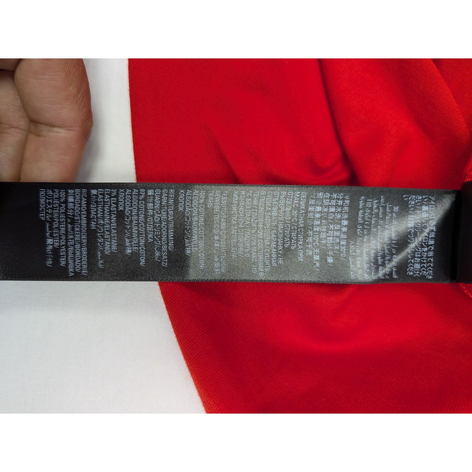 Balenciaga o1rshd1 Q:2 / Embro Pol Campgn Vintage Jersey T-Shirt in Red Size US XS / EU 42 / 0 - 9 Thumbnail