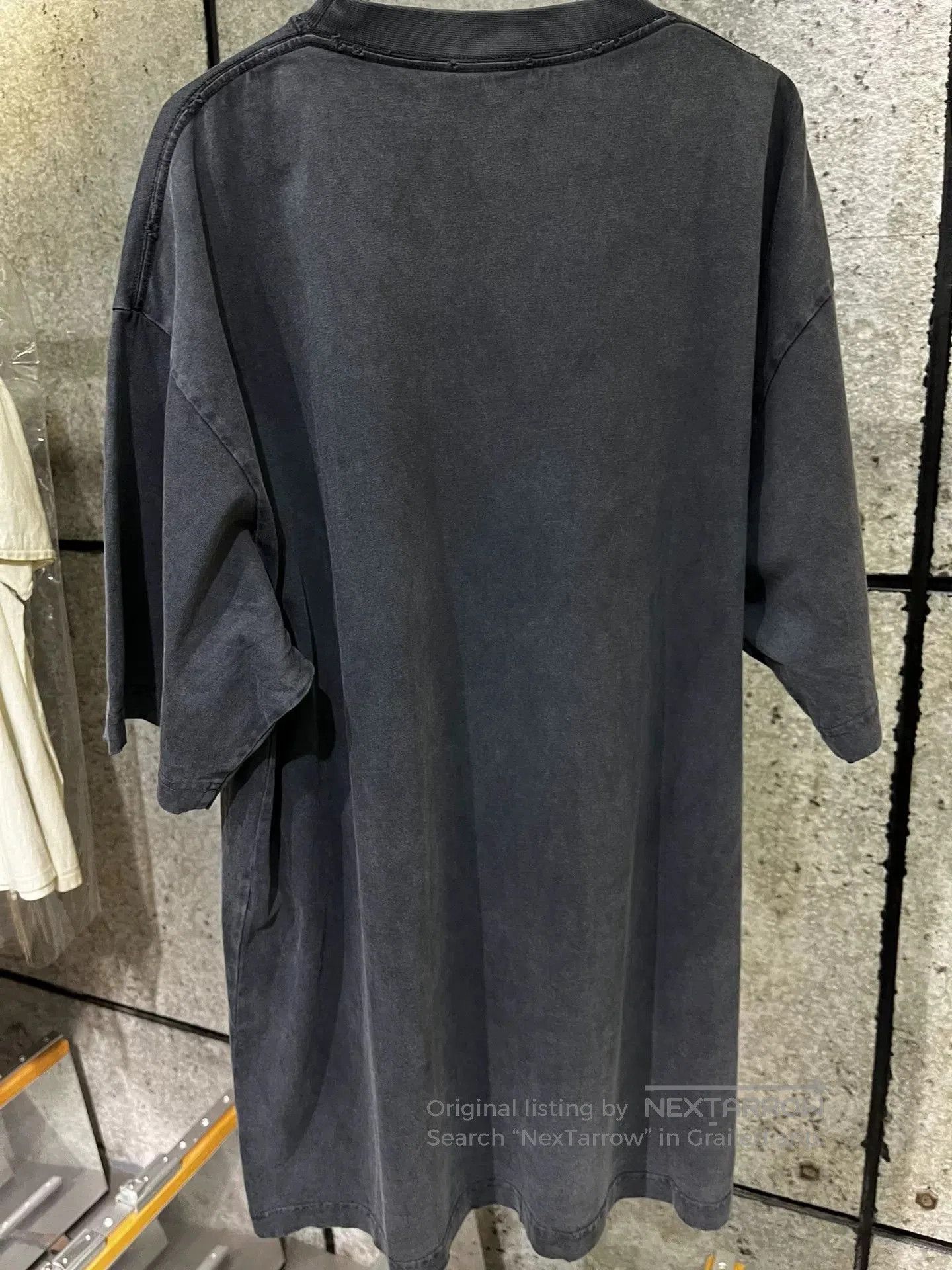 Balenciaga Balenciaga Design Team Black Distressed Tee M. Size US M / EU 48-50 / 2 - 7 Thumbnail
