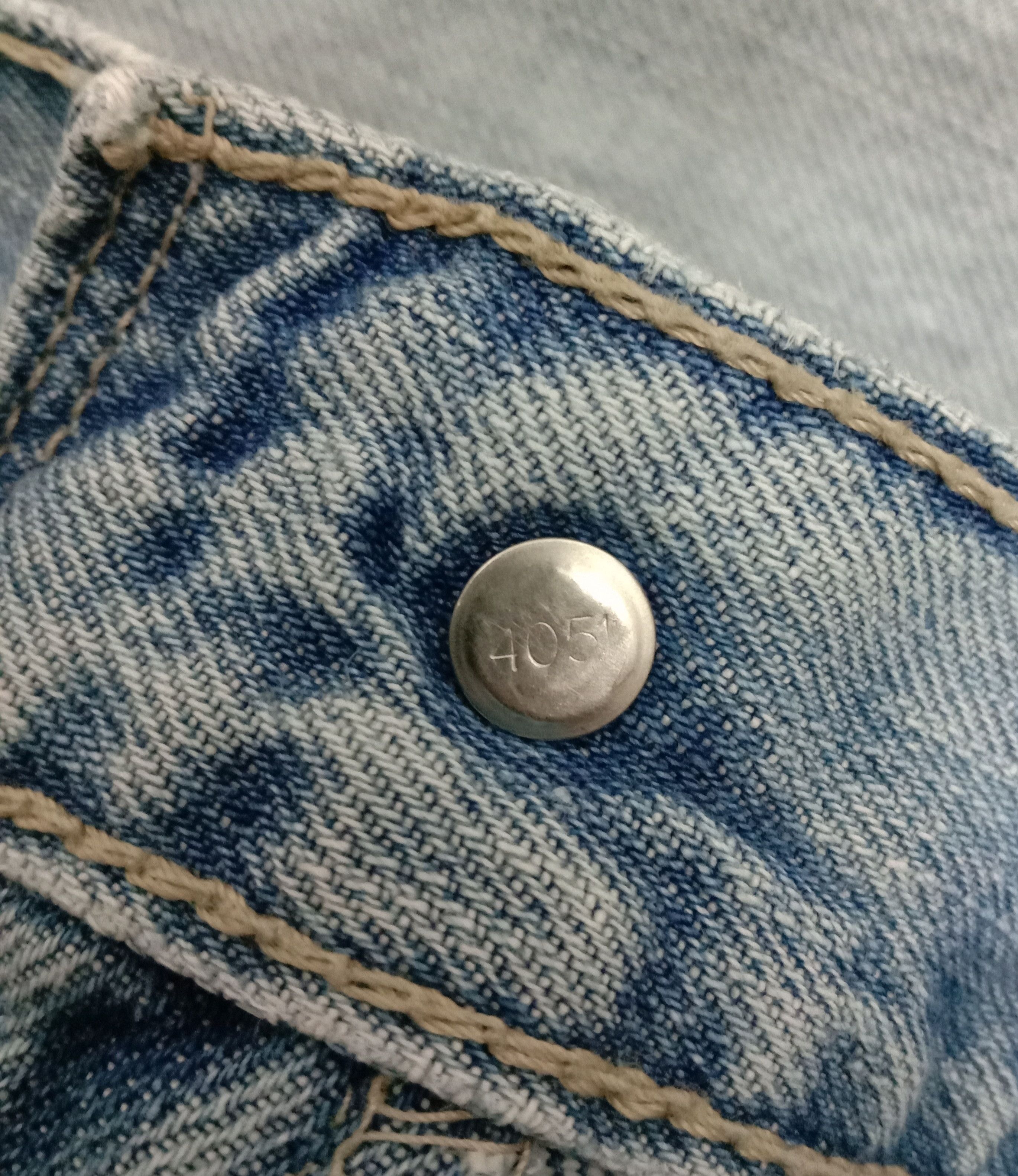 Levi's Vintage Levi’s 559 Jeans Light Wash Relaxed Straight Denim Size US 36 / EU 52 - 10 Thumbnail
