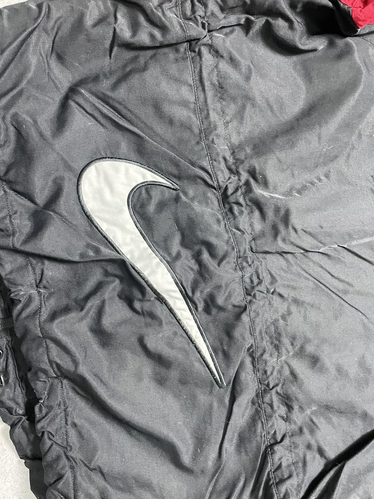 Nike × Vintage Vintage 90s Nike Jacket Big Swoosh Drill Y2K Rare Size US L / EU 52-54 / 3 - 15 Thumbnail