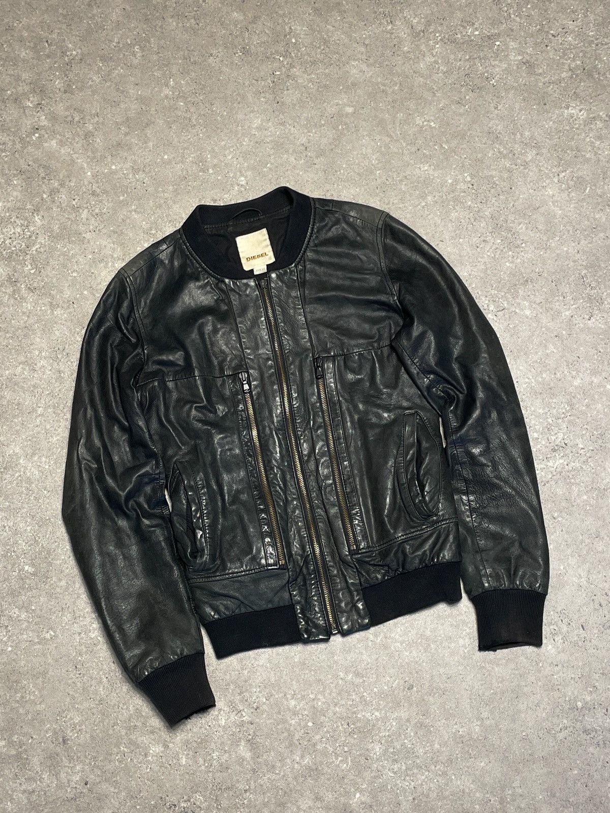 Diesel vintage Diesel y2k leather jacket Size US XS / EU 42 / 0 - 2 Thumbnail