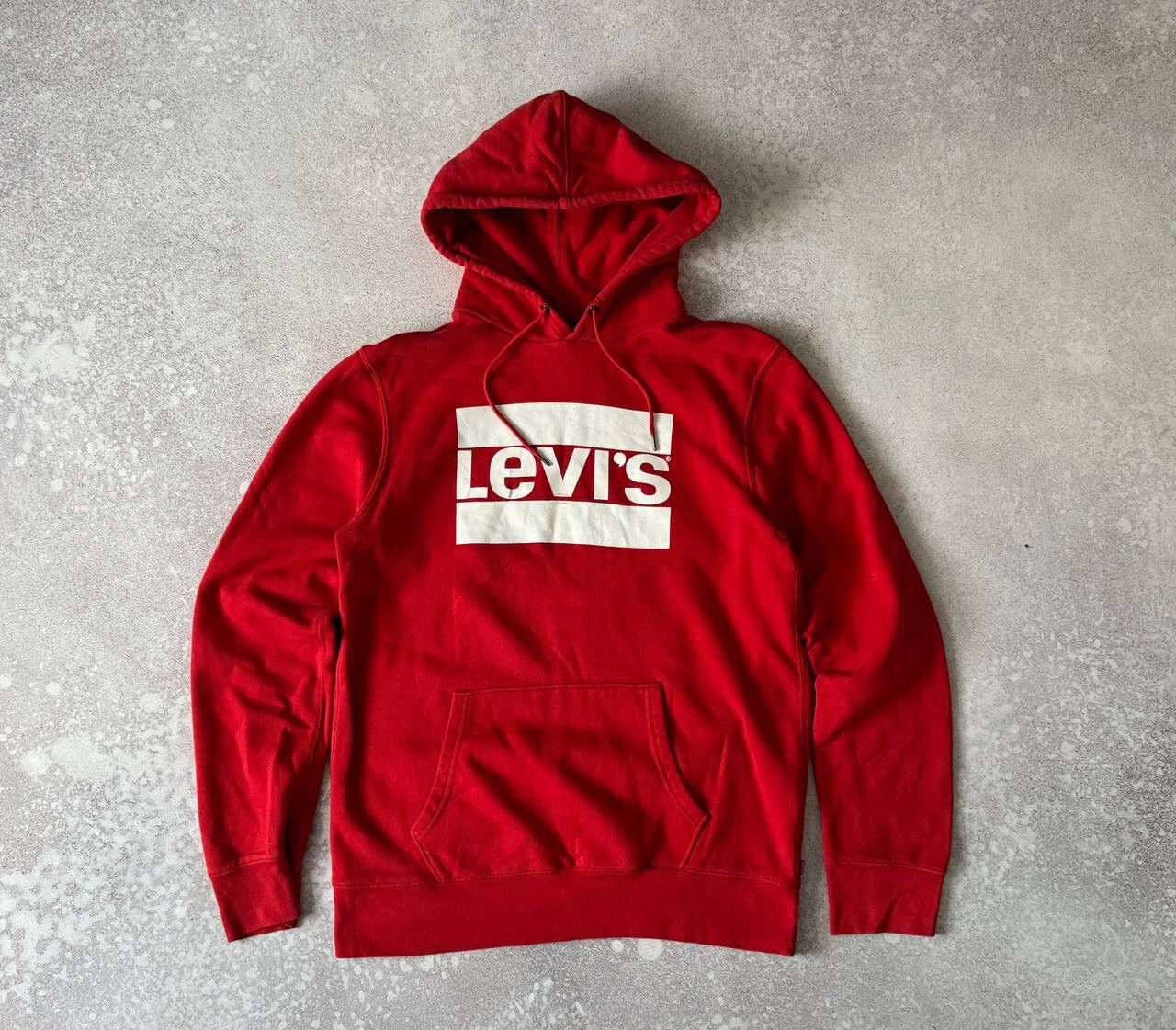 Levi's × Levi's Vintage Clothing × Vintage Vintage Levi’s Hoodie Big Central Logo Y2K Rare Item Size L Size US L / EU 52-54 / 3 - 1 Thumbnail
