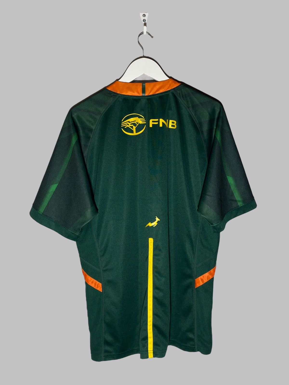 Asics South Africa Springbok Sevens Rugby Jersey Size US XL / EU 56 / 4 - 2 Thumbnail