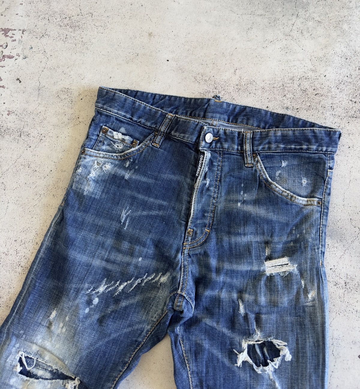 Dsquared2 Dsquared 2 Blue Slim Denim Jeans Pants Size 48 Size US 32 / EU 48 - 3 Thumbnail