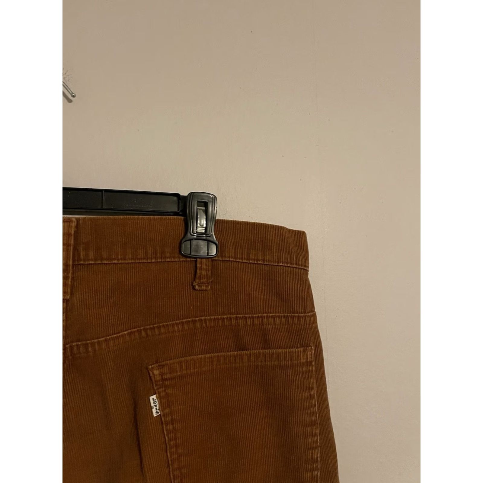Levi's VINTAGE Levi's 507 Pants Brown Beige Corduroy Chino Bootcut Adult 38 31 80s Mens Size US 38 / EU 54 - 4 Thumbnail