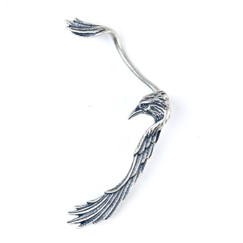 Jewelry Bird New Design Earrings One Pairs Chrome Jewelry Size ONE SIZE - 5 Thumbnail