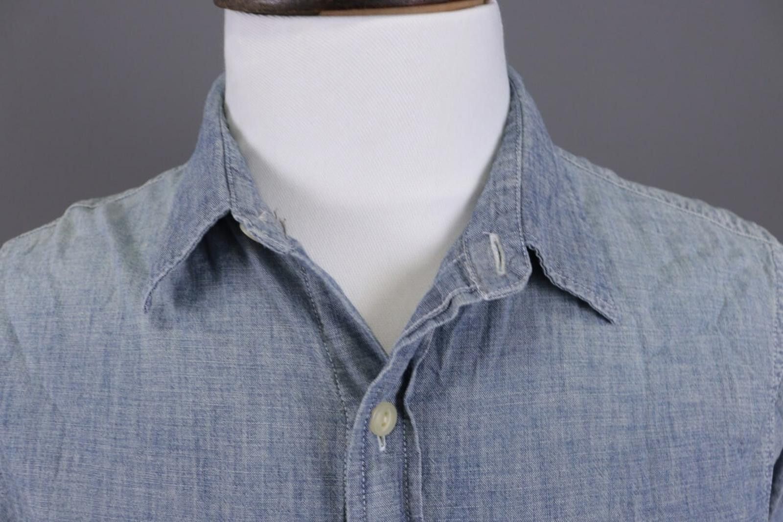 Denim & Supply Ralph Lauren Denim & Supply Ralph Lauren Blue Denim Pockets Shirt Size M Size US M / EU 48-50 / 2 - 6 Thumbnail