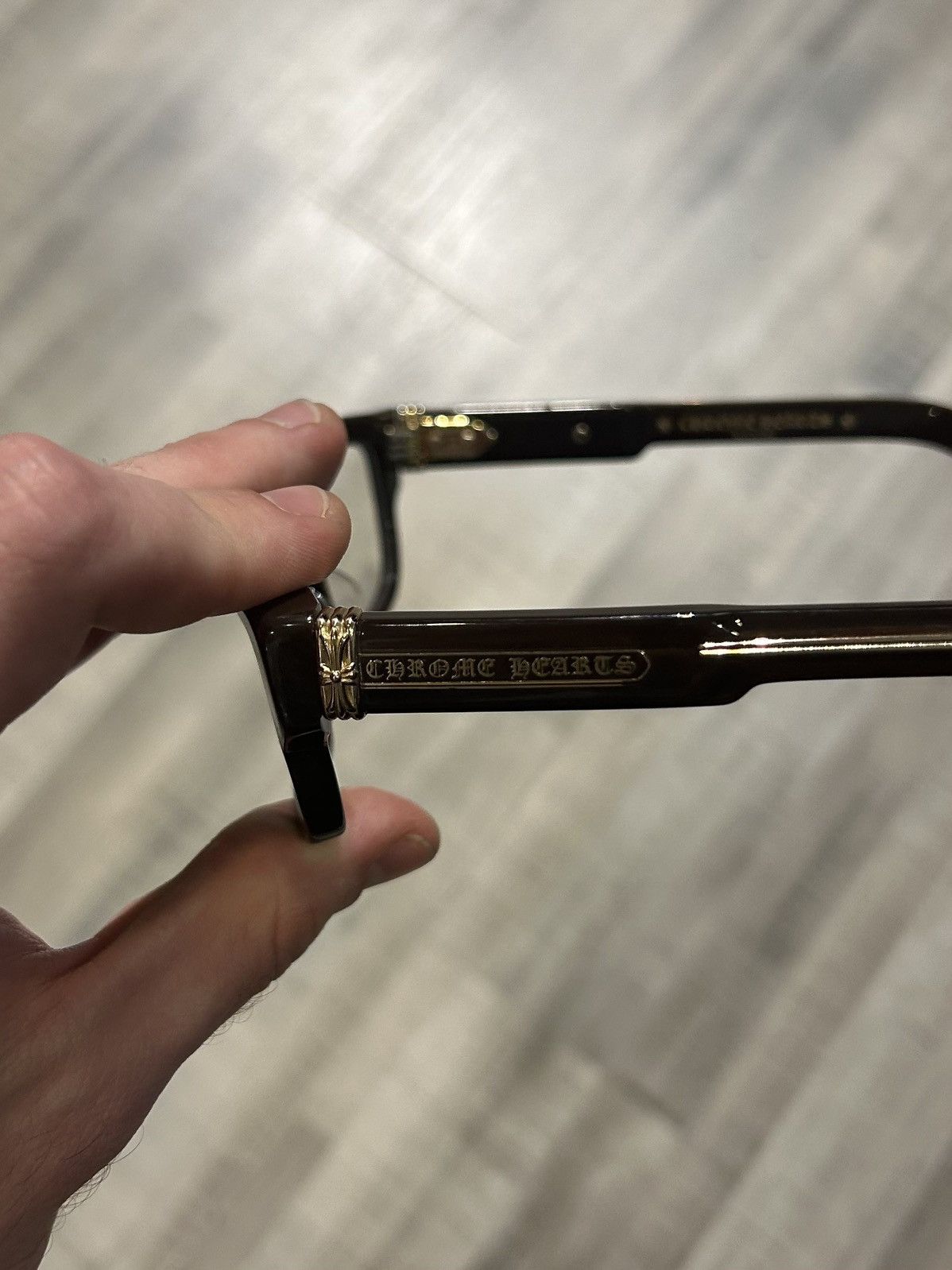 Chrome Hearts Chrome Hearts 2 Thick Glasses Size ONE SIZE - 7 Thumbnail