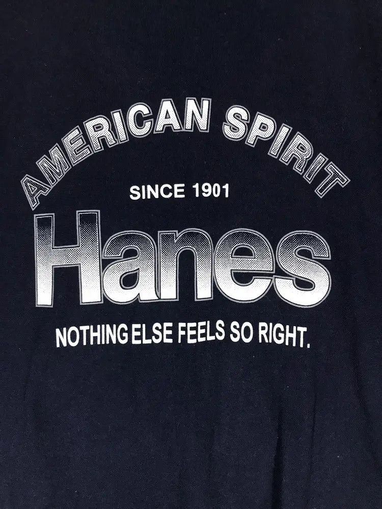 Hanes Vintage 90's Hanes Tshirts Size US M / EU 48-50 / 2 - 4 Thumbnail