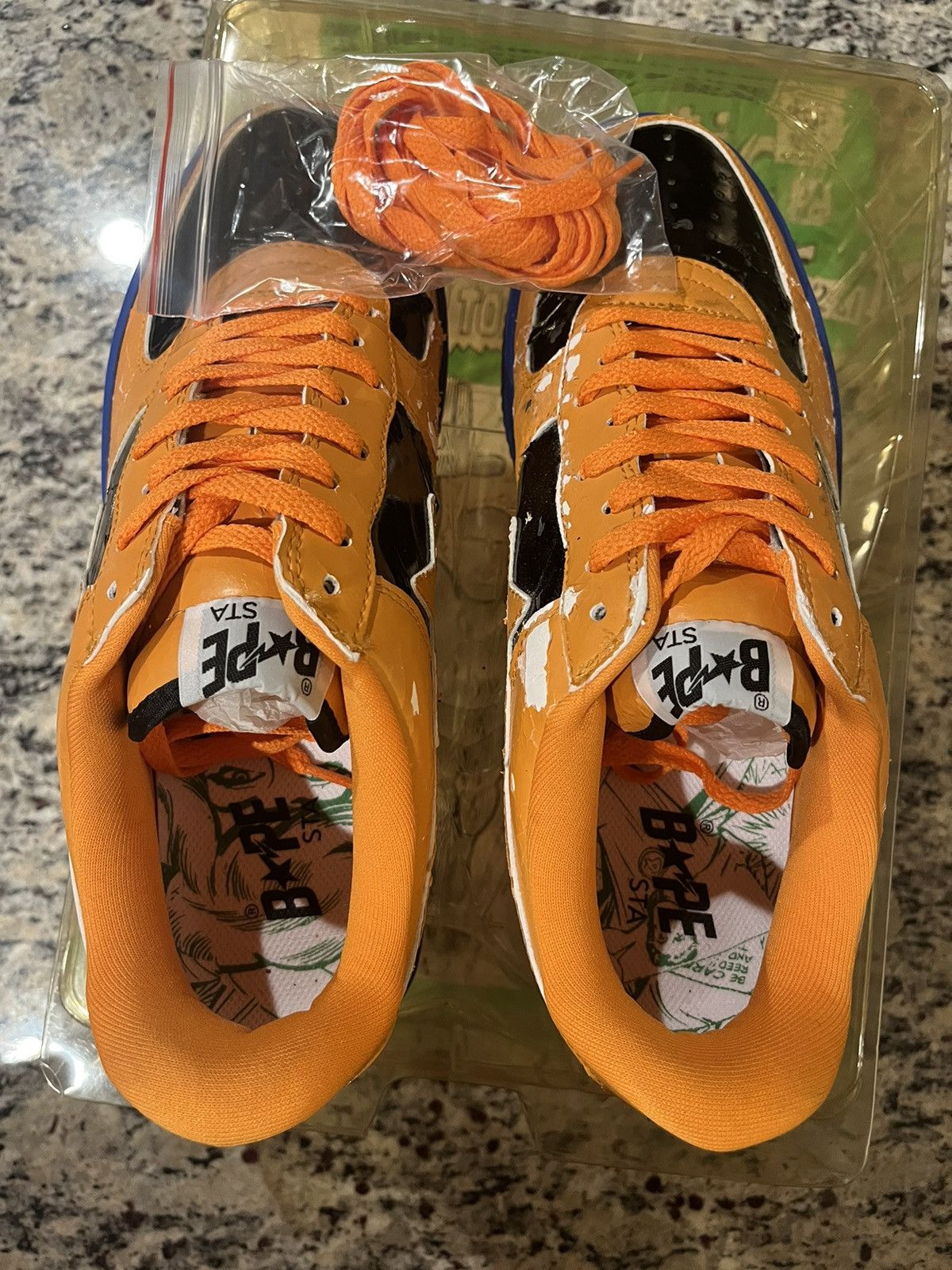 Bape × Marvel Comics Bape x Marvel Human Torch Bapesta Size US 10.5 / EU 43-44 - 7 Thumbnail