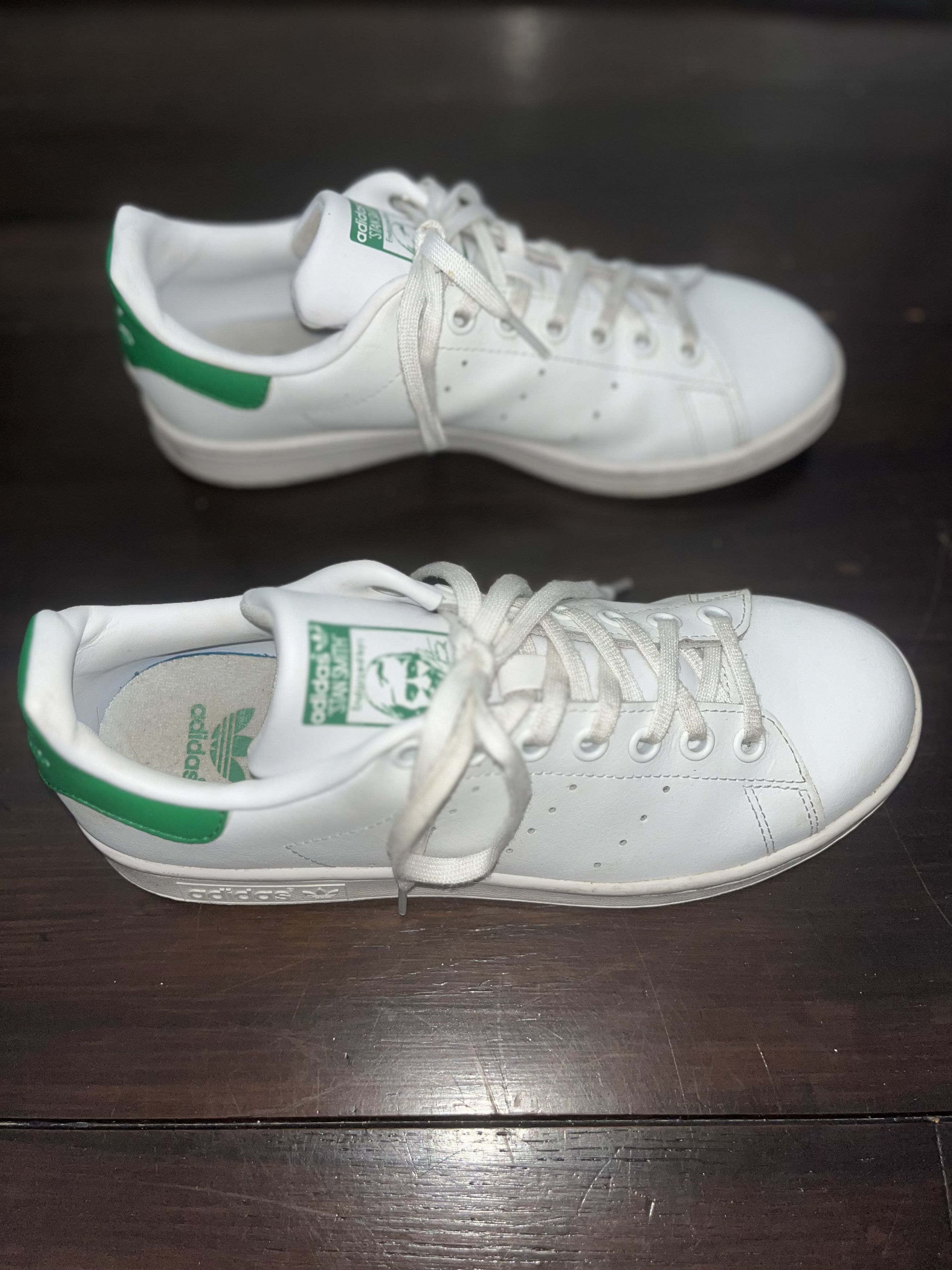Adidas Stan Smith Green Size US 5 / IT 35 - 2 Thumbnail