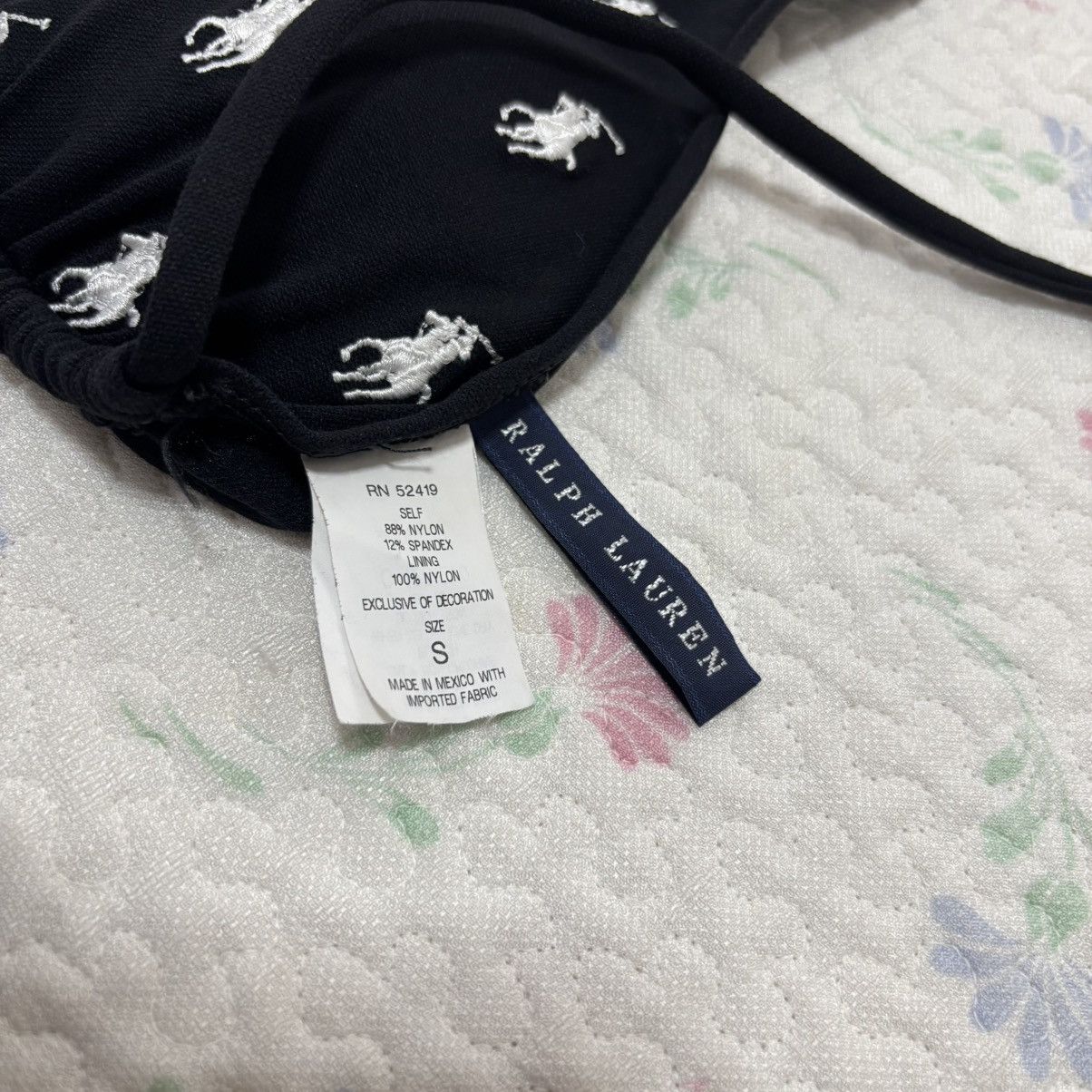 Polo Ralph Lauren Polo Ralph Lauren All Over Pony Bikinis Size ONE SIZE - 6 Thumbnail