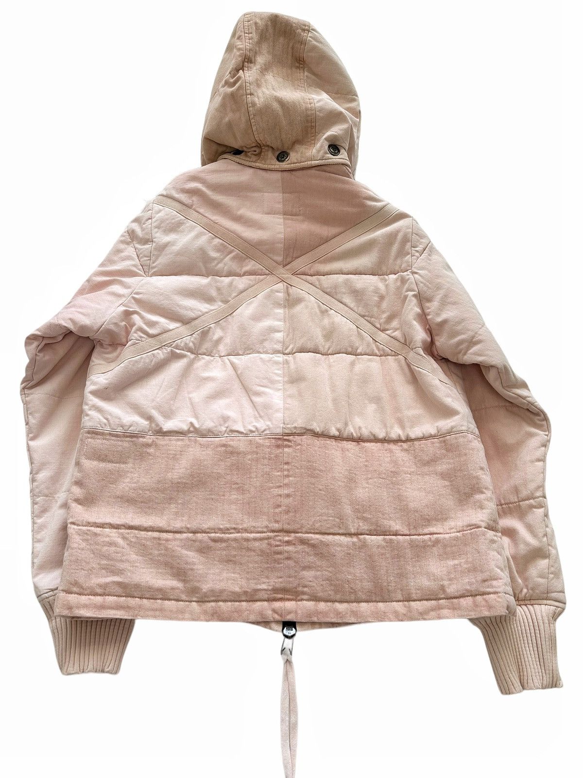 Greg Lauren Sz2 SAMPLE Pink Scrap Vintage Padded Snorkel Parka Size US M / EU 48-50 / 2 - 10 Thumbnail