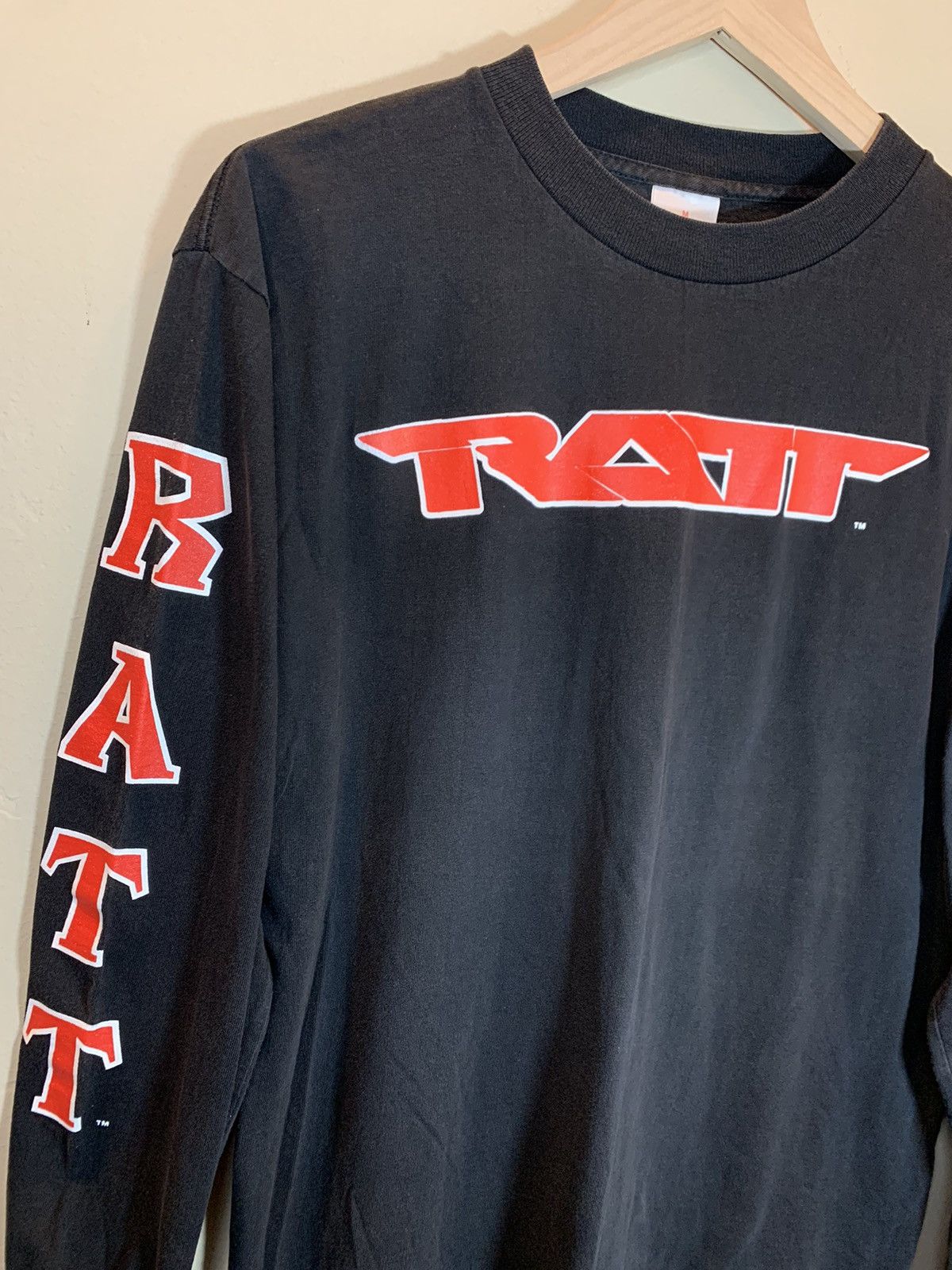 Band Tees × Vintage RARE Vintage 90’s Ratt What The Fuck Are You Lookin At Shirt Size US M / EU 48-50 / 2 - 3 Thumbnail