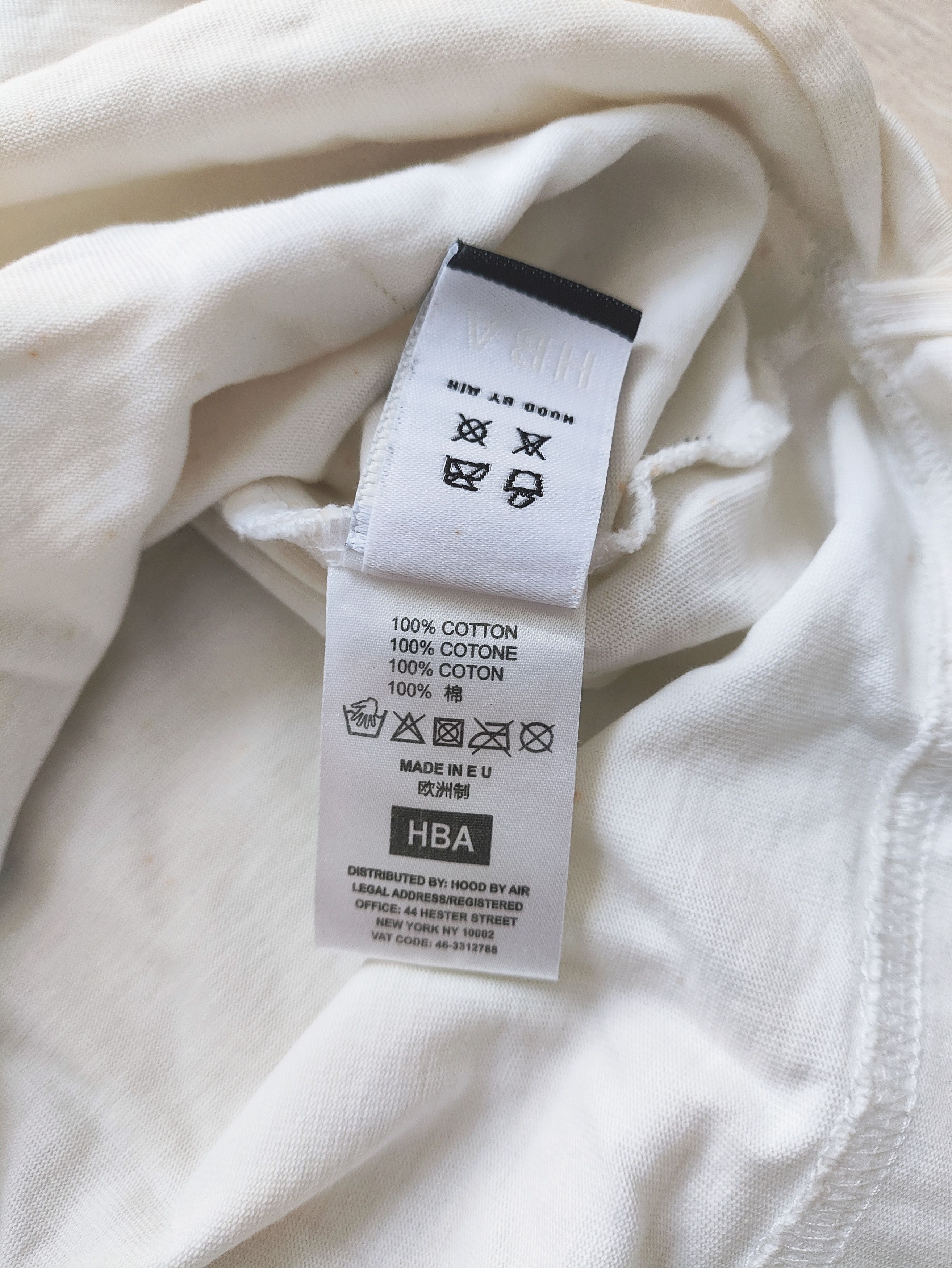 Hood By Air HBA FW16 Sample Unisex Dress T-shirt Size US XS / EU 42 / 0 - 7 Thumbnail