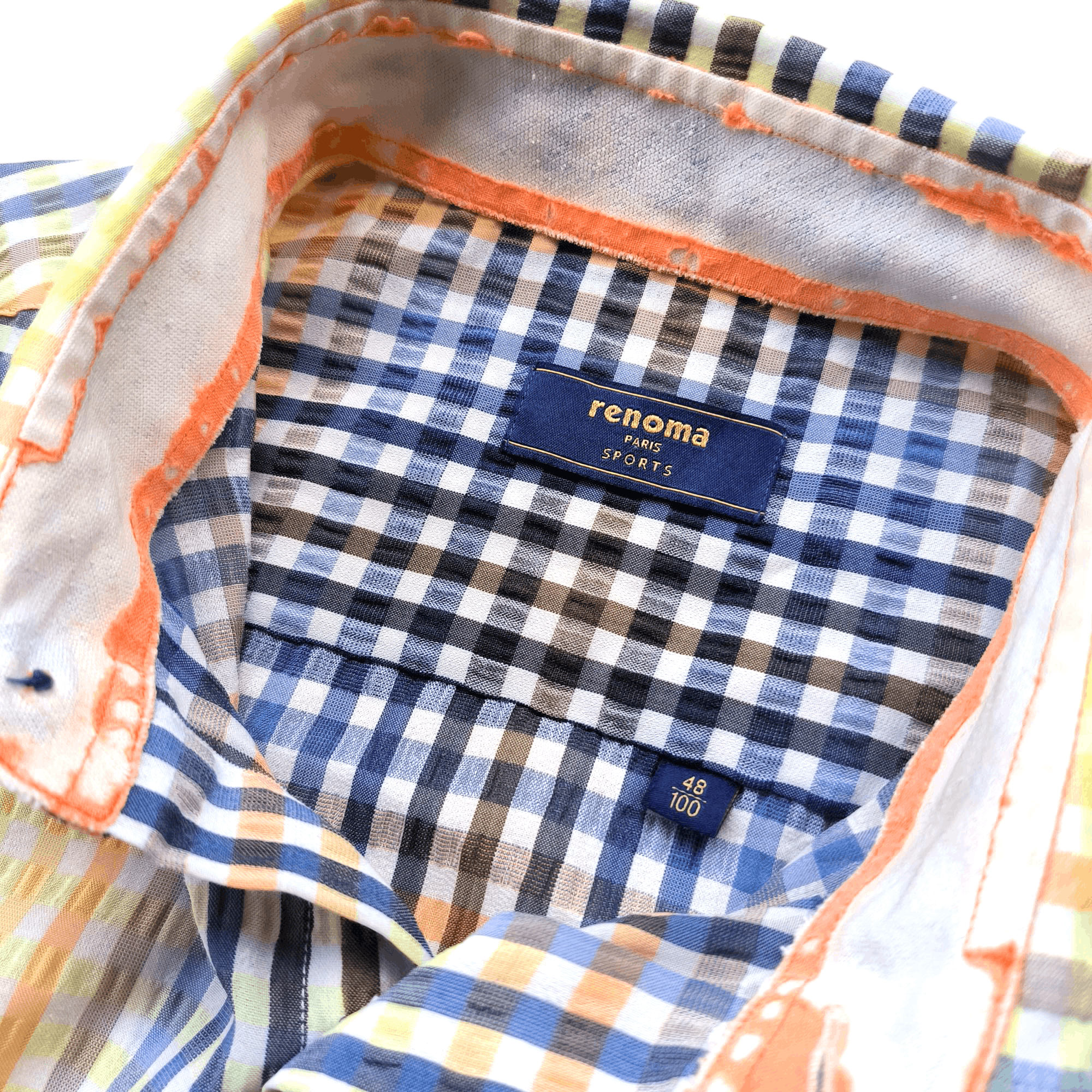 Renoma Renoma Paris Gradient Shirt Size US M / EU 48-50 / 2 - 3 Thumbnail