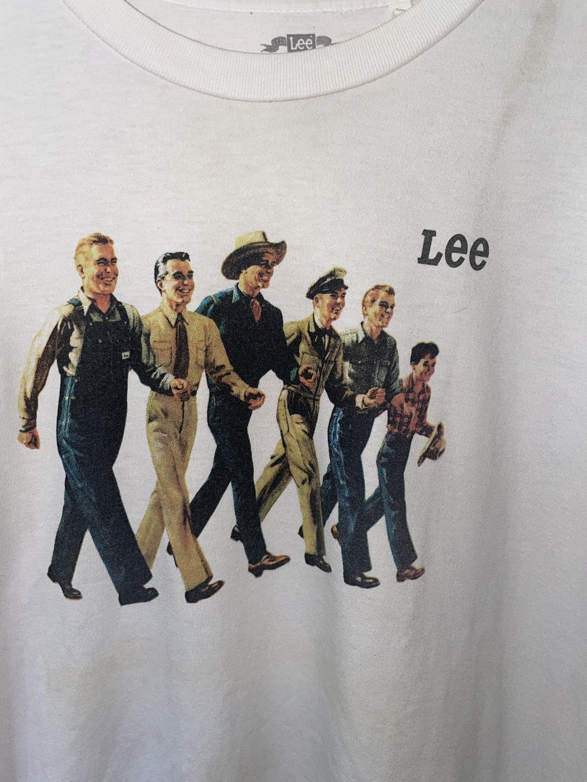 Lee × Vintage Tshirt lee workwear print Size US L / EU 52-54 / 3 - 4 Thumbnail