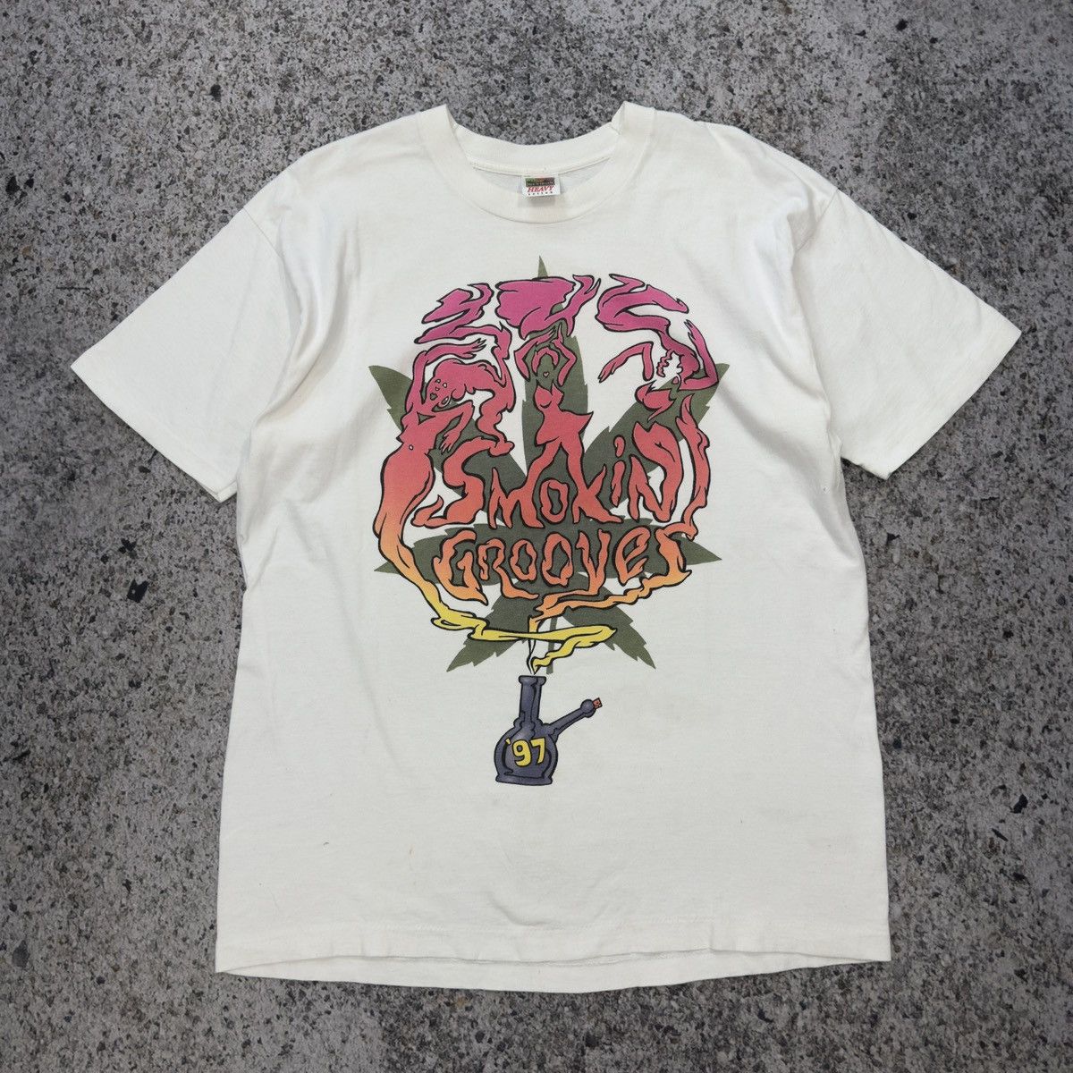 Band Tees Vintage 90s Smokin Grooves Festival Tee Rap Concert Tour Size US XL / EU 56 / 4 - 7 Thumbnail