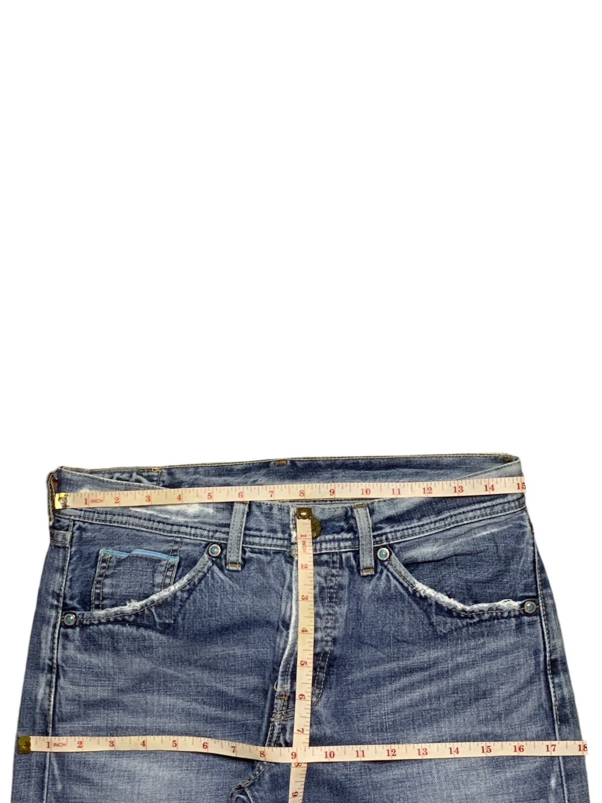 Levi's Vintage 90s Levis 705 Faded Wash Selvedge Loose Jeans Size US 30 / EU 46 - 12 Thumbnail