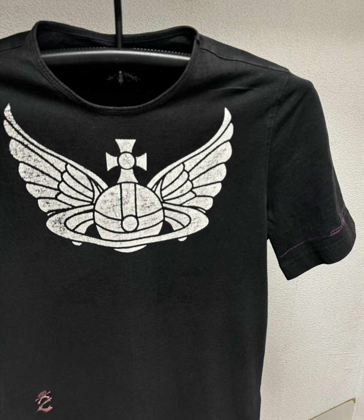Vivienne Westwood Vivienne Westwood anglomania black t-shirt S sz big logo Size US S / EU 44-46 / 1 - 8 Thumbnail