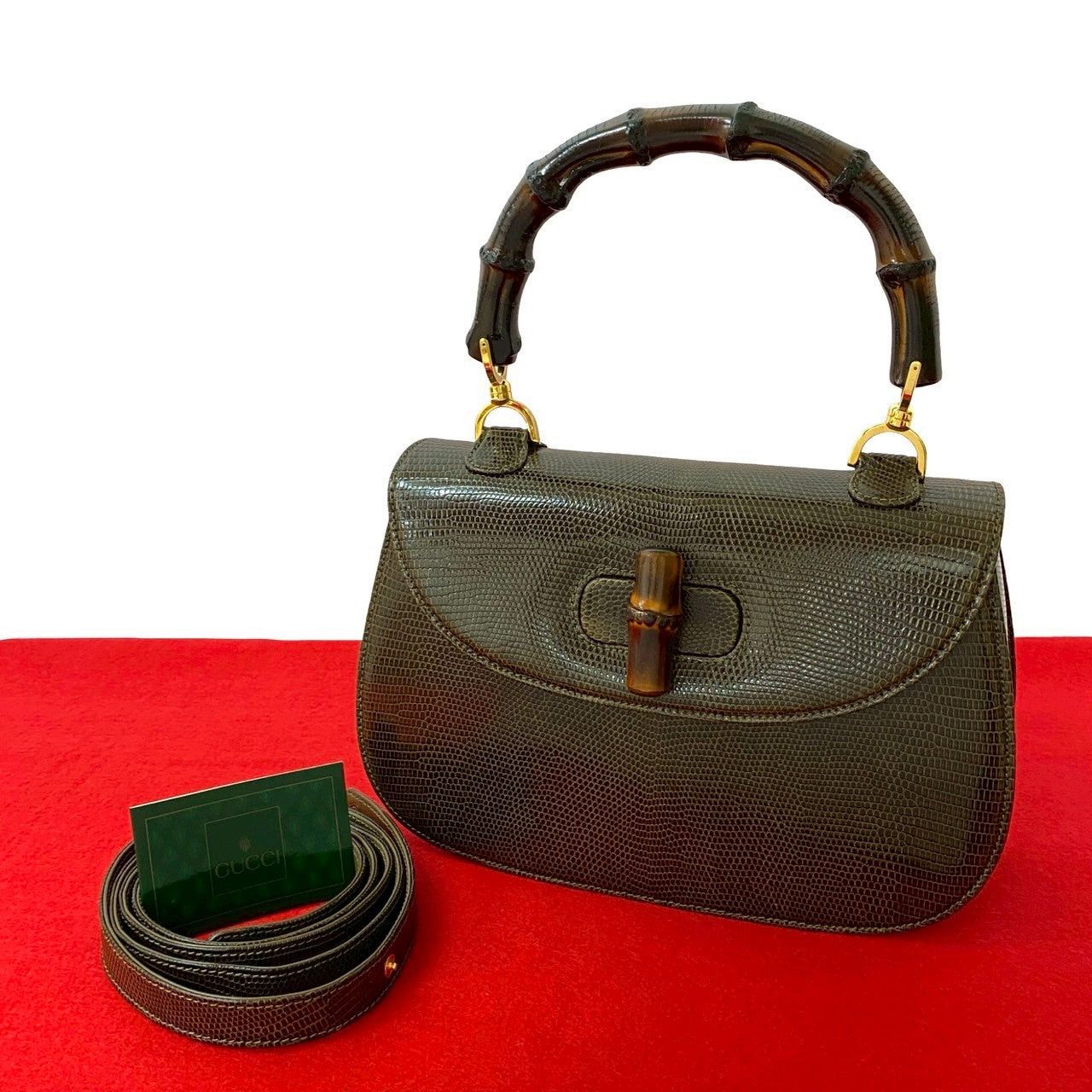 Gucci Gucci Shoulder Bag Brown Leather Size ONE SIZE - 1 Thumbnail