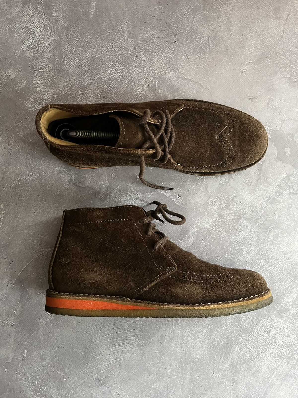 Dsquared2 Dsquared2 Brown Suede Desert Boots – Men’s Chukka Style 42.5 Size US 9.5 / EU 42-43 - 1 Thumbnail