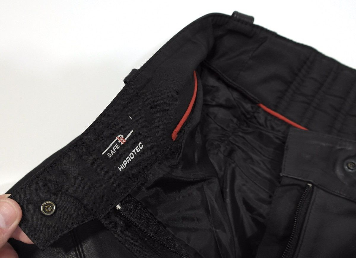 Hein Gericke Womens Moto Pants Leather Safe Hiprotec