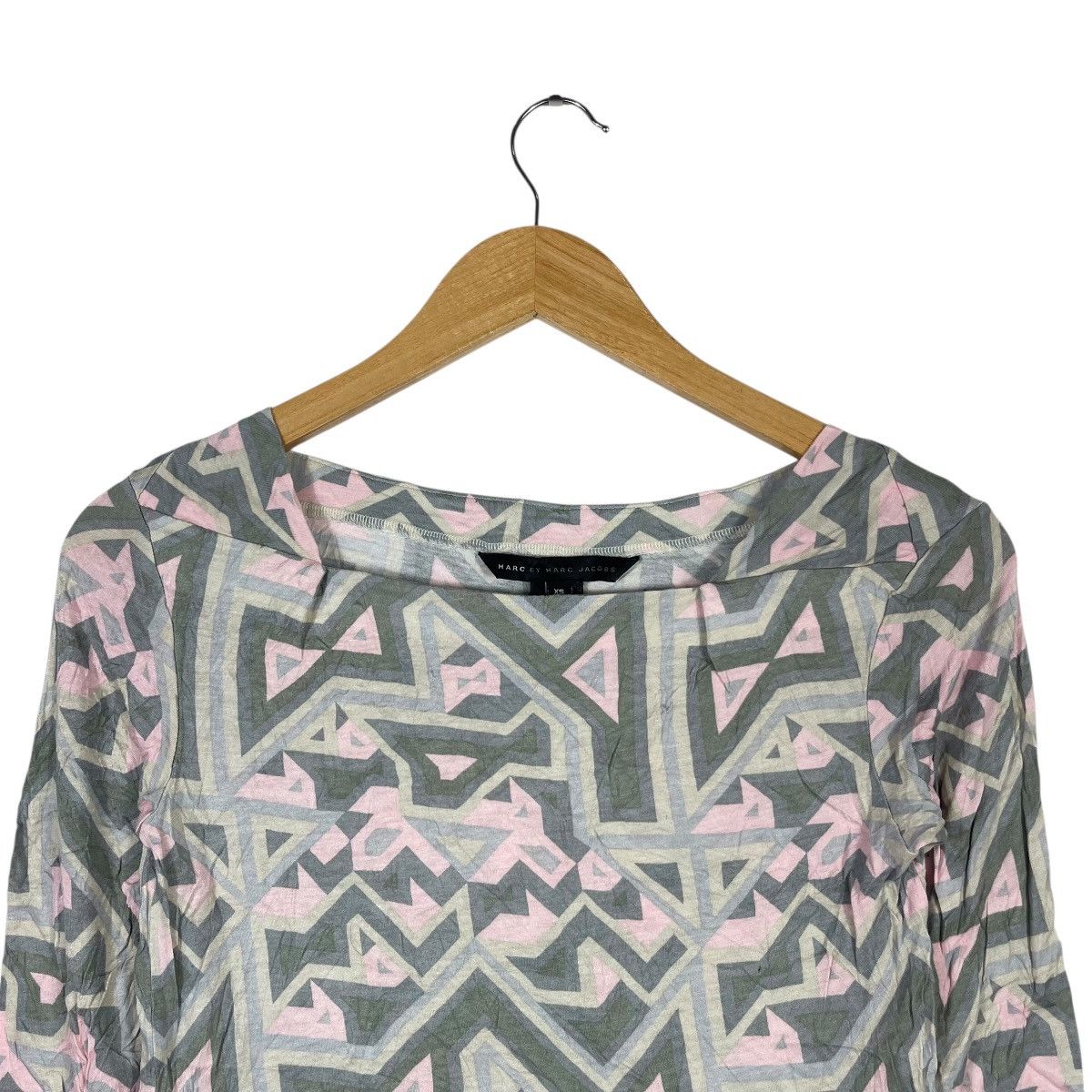 Marc by Marc Jacobs Marc by Marc Jacobs Abstract Geometric Print Top Size XS / US 0-2 / IT 36-38 - 2 Thumbnail