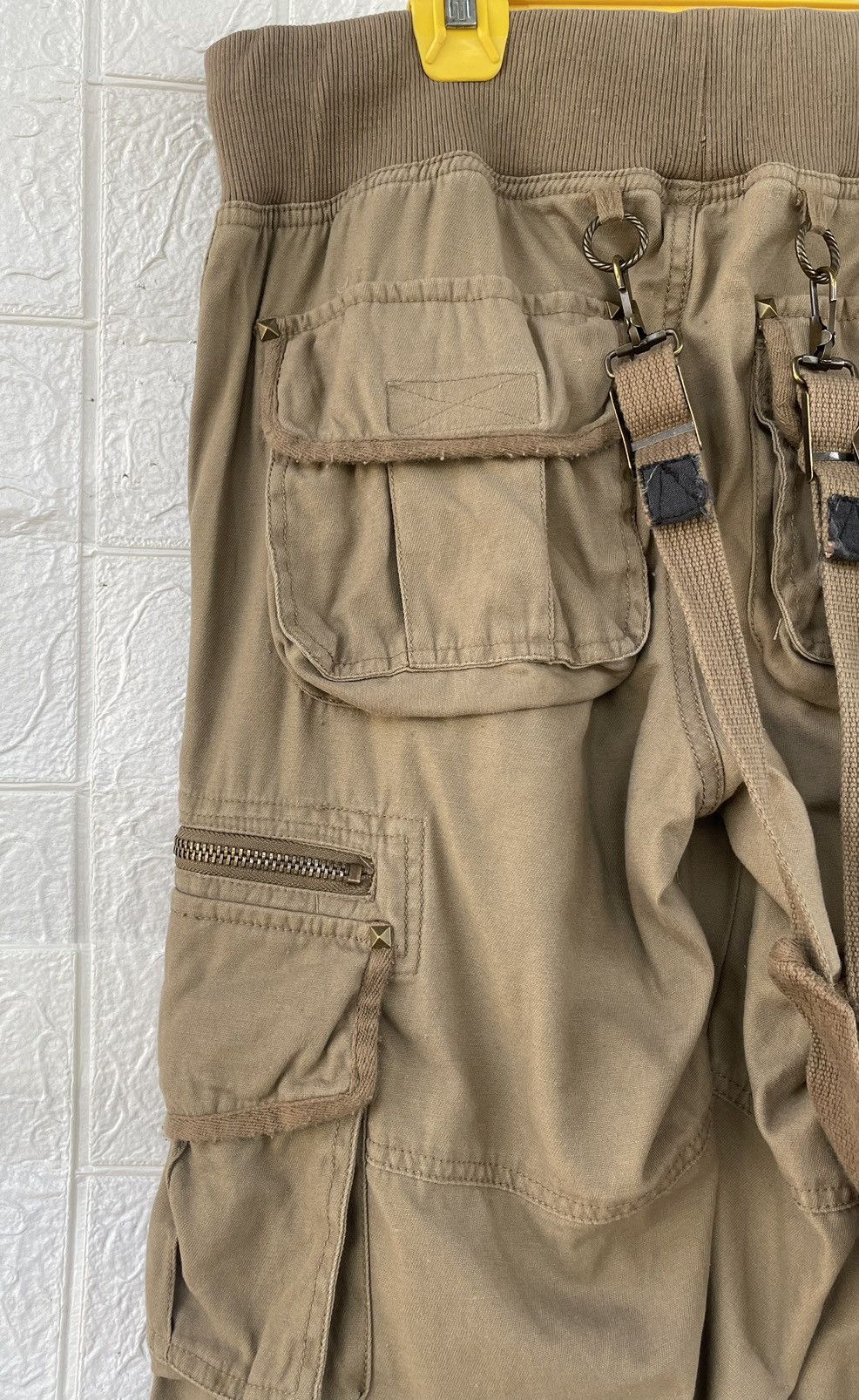 Japanese Brand Vintage Topism Parachute Bondage Cargo Pant Size US 30 / EU 46 - 9 Thumbnail