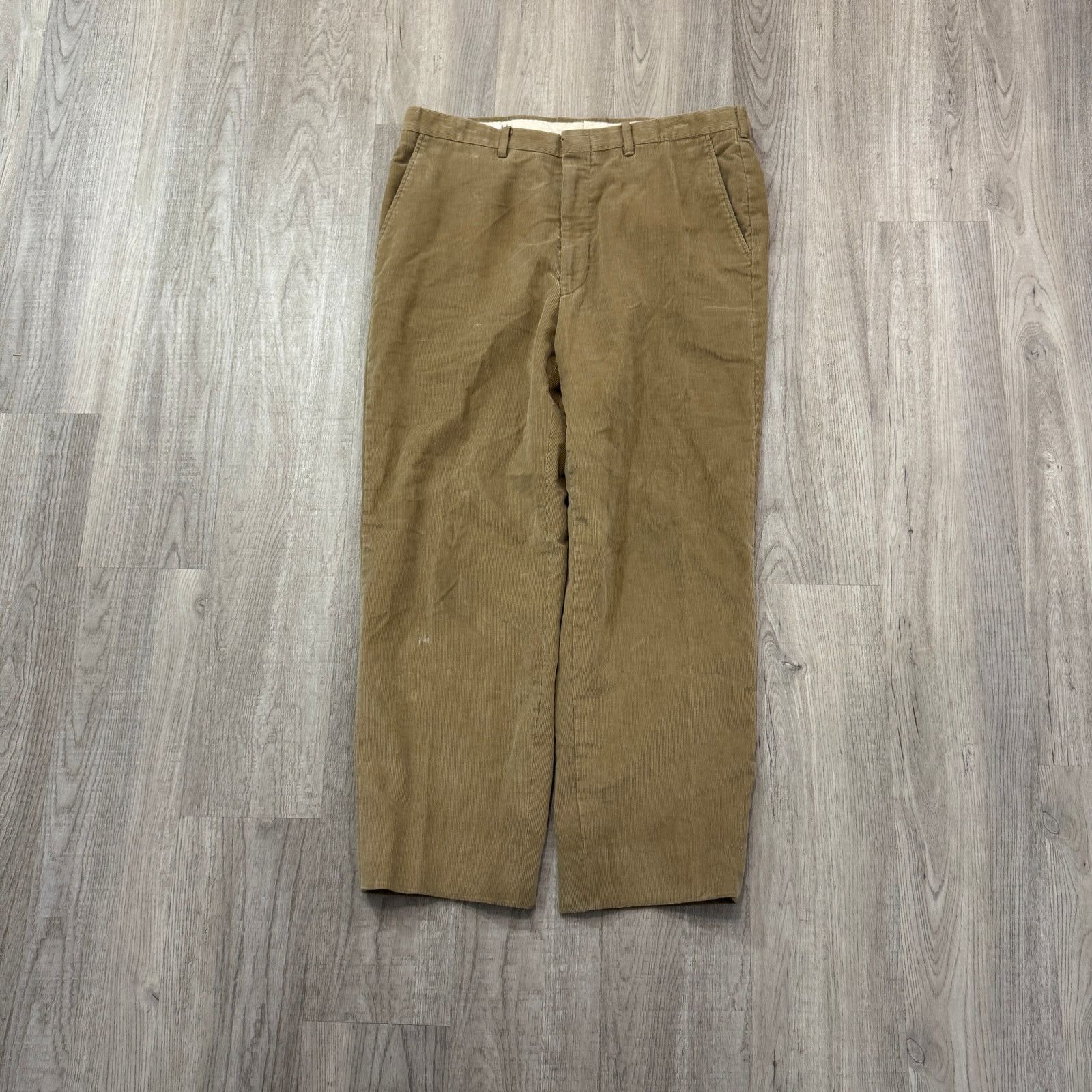 Vintage Vintage Corduroy Chino Pants Men's 34 x 26 Measured 90s Size US 34 / EU 50 - 1 Thumbnail