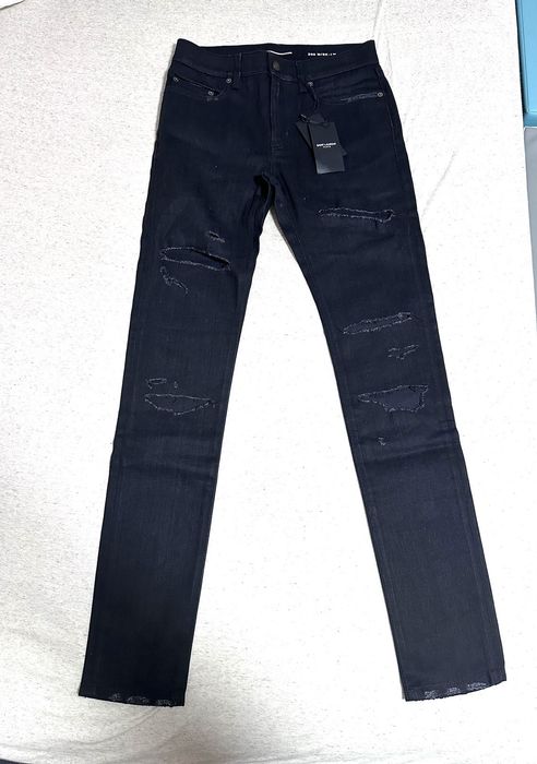 Saint laurent 2024 trash denim