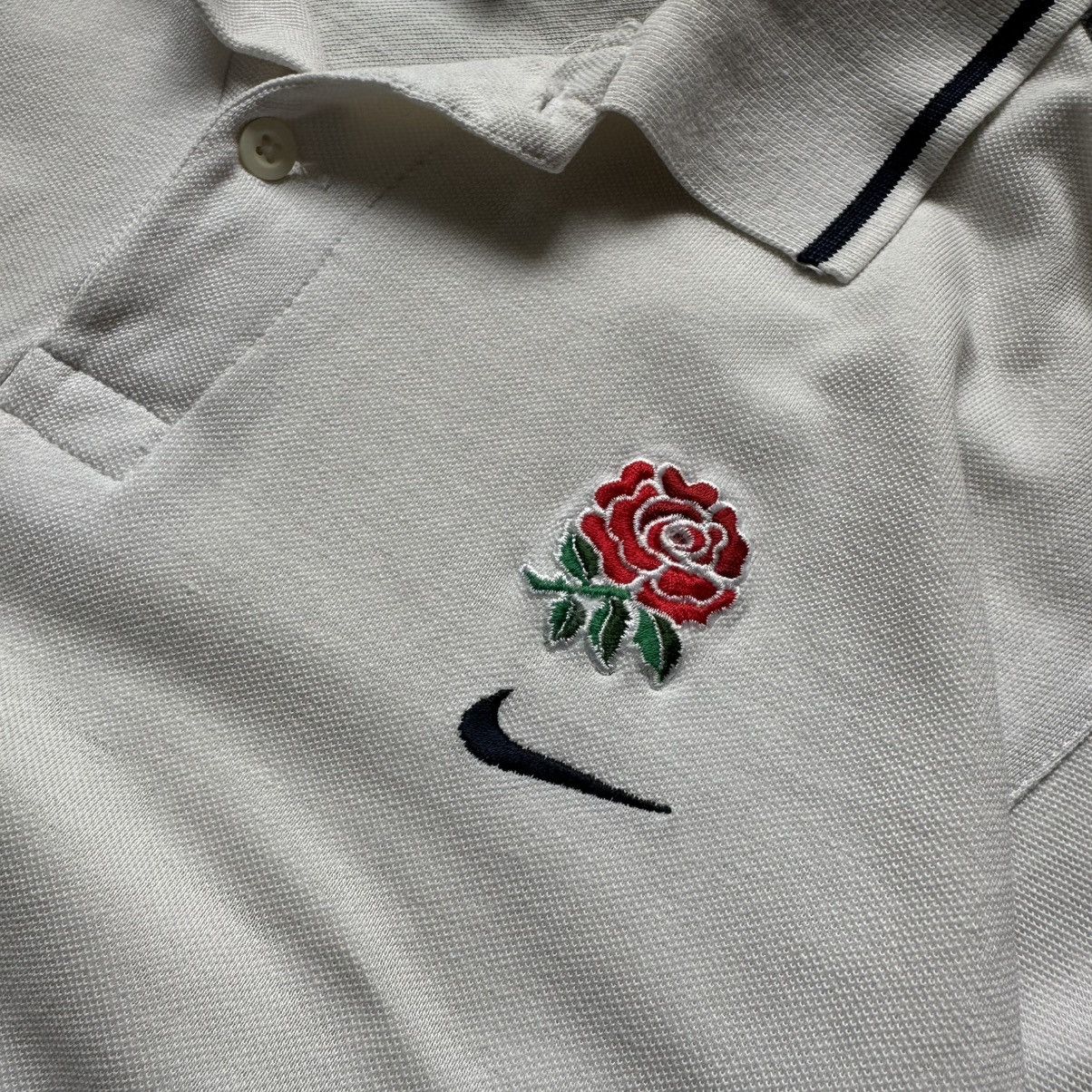 Nike VTG Nike England Polo Rugby Size M Y2K 00s USA Hype Trend Size US M / EU 48-50 / 2 - 12 Thumbnail