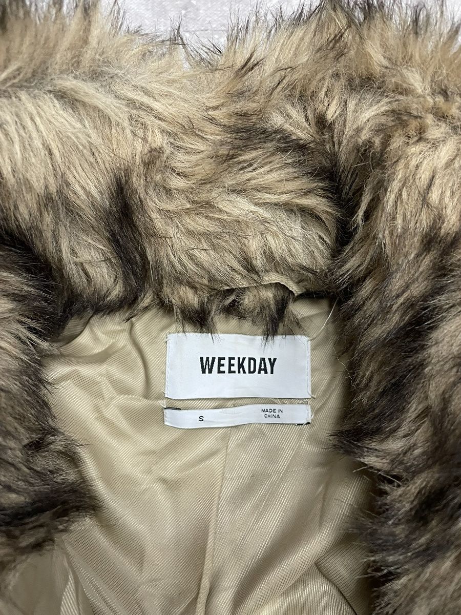 If Six Was Nine Faux Fur Jacket Vintage 90s Style if six was nine style Size M / US 6-8 / IT 42-44 - 7 Thumbnail