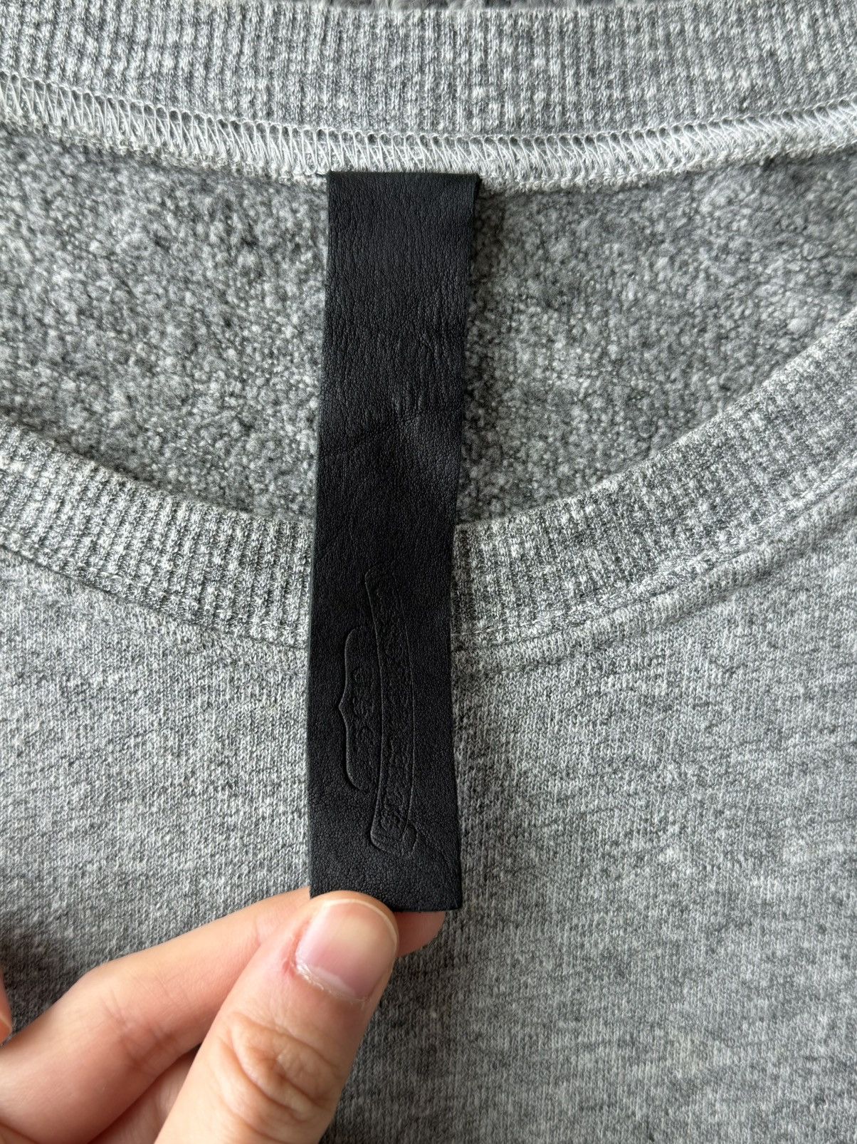Chrome Hearts Chrome Hearts Y NOT leather Cross Patch Sweater Size US XL / EU 56 / 4 - 5 Thumbnail