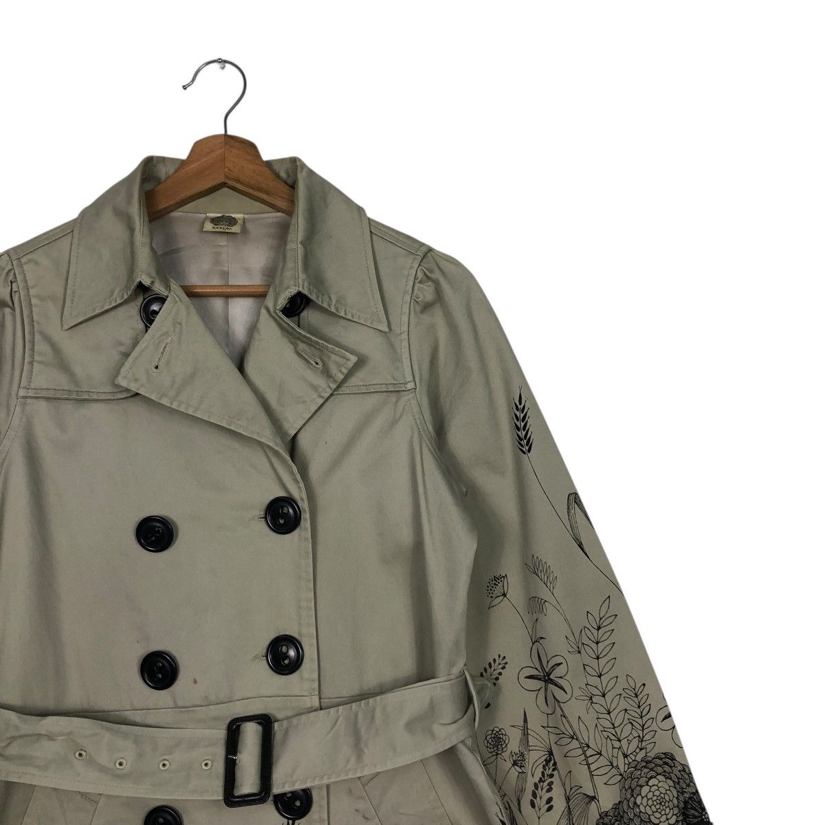 Hysteric Glamour 🔥VINTAGE LONG JACKET SCOLAR OVER PRINT BONDAGE DESIGN Size M / US 6-8 / IT 42-44 - 9 Thumbnail