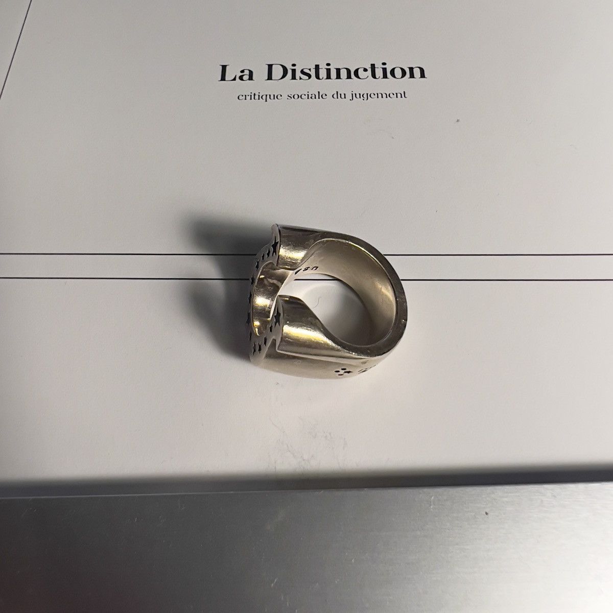 Tenderloin 8k horseshoe ring Size ONE SIZE - 3 Thumbnail