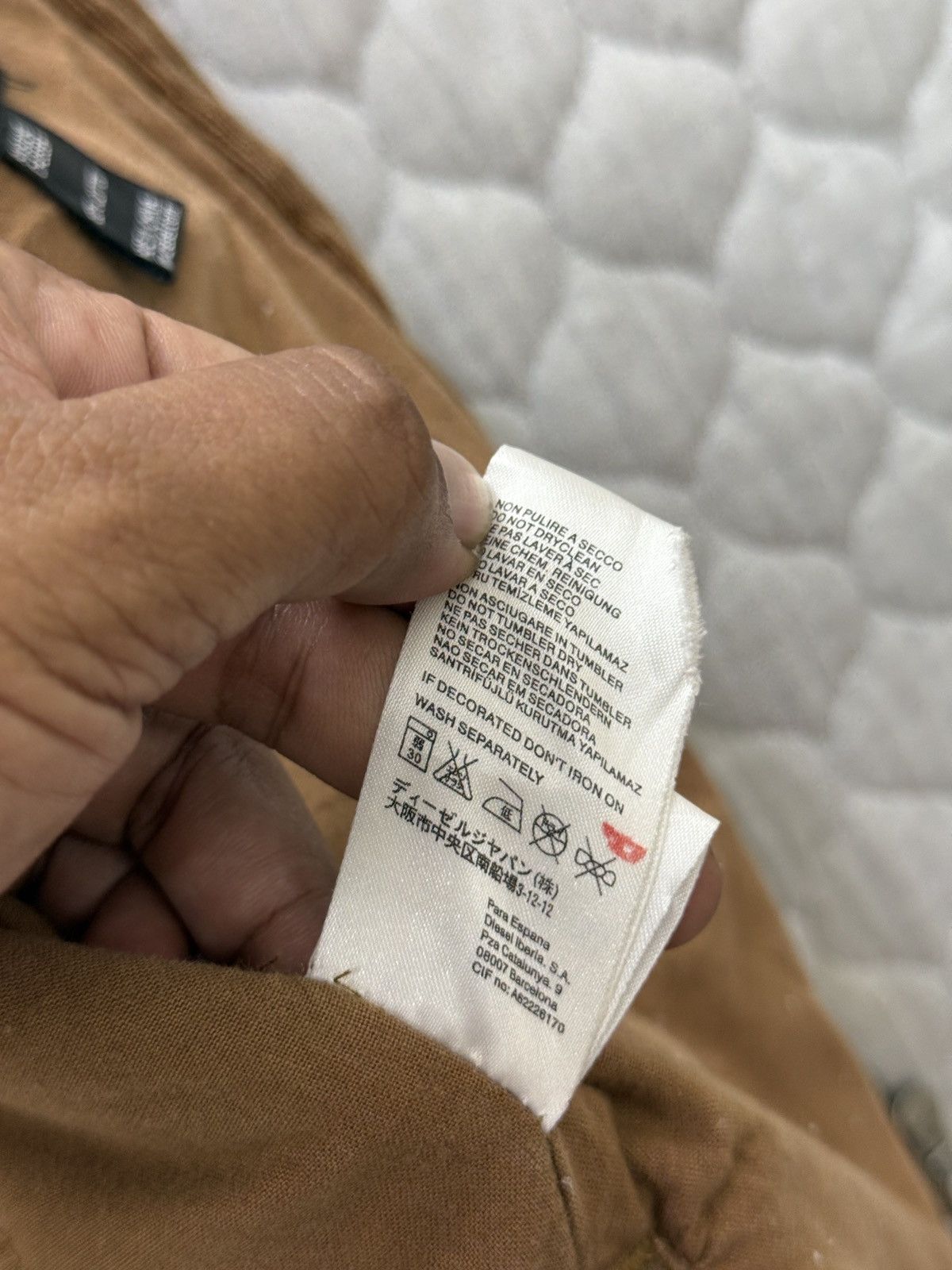 Diesel Black Gold 🔥🧨💥STEALS DIESEL CORDUROY BIKER JACKET Size US S / EU 44-46 / 1 - 10 Thumbnail