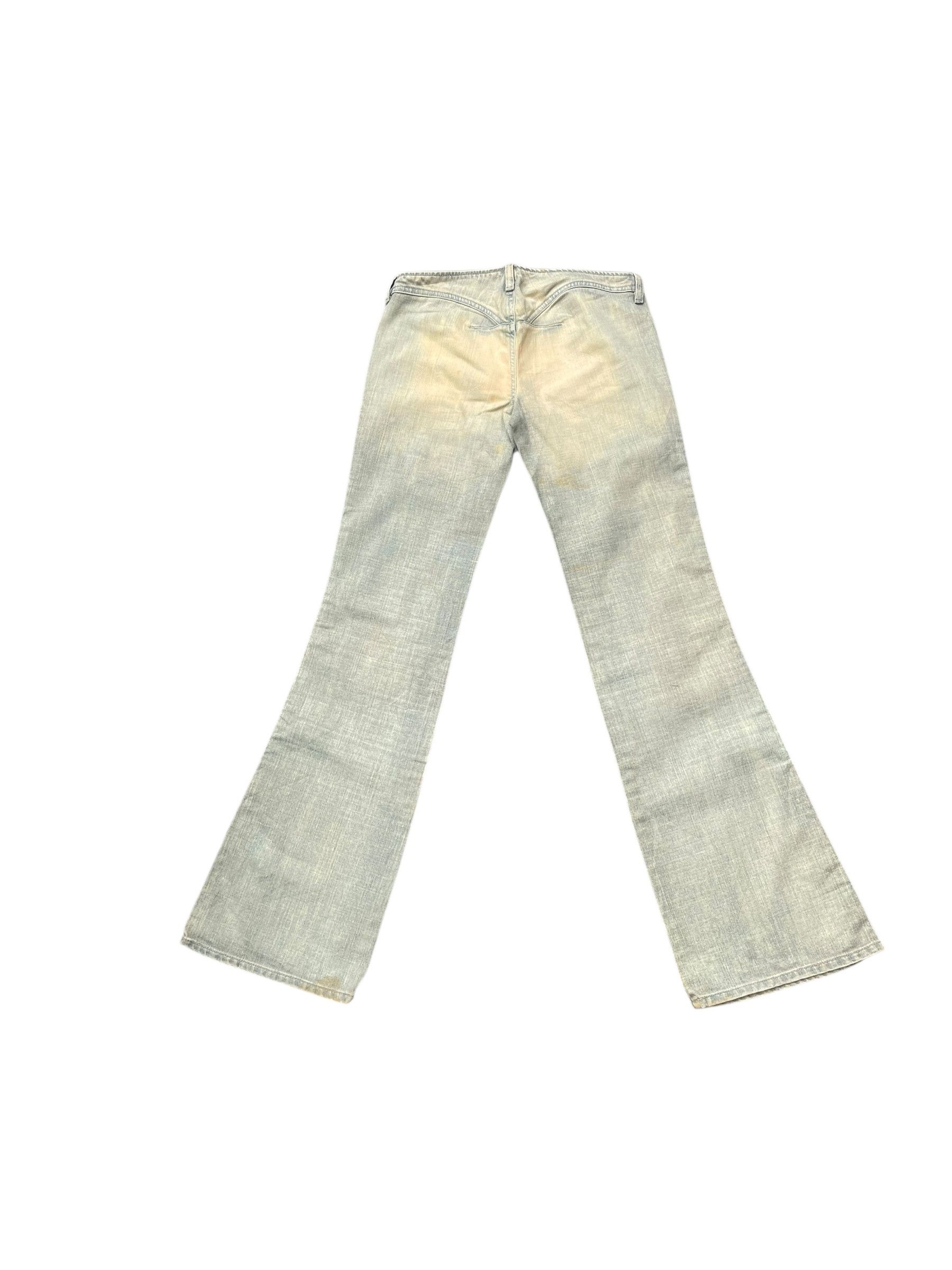Diesel Vintage Diesel Flare Faded Denim Size 28" / US 6 / IT 42 - 2 Thumbnail
