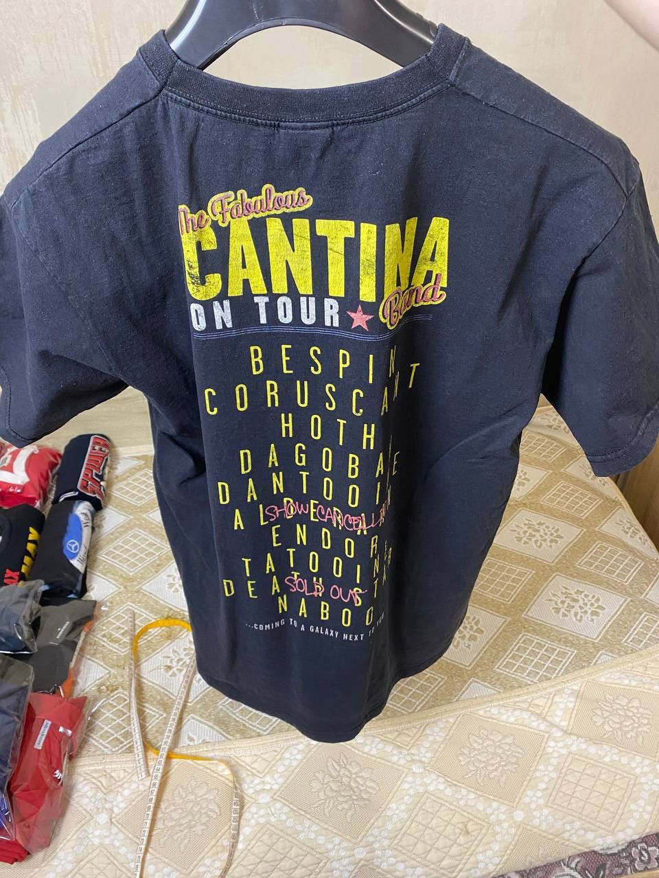 Star Wars 🔥 Star Wars Mos Eisley Spaceport Cantina Band Movie T Shirt Size US L / EU 52-54 / 3 - 8 Thumbnail