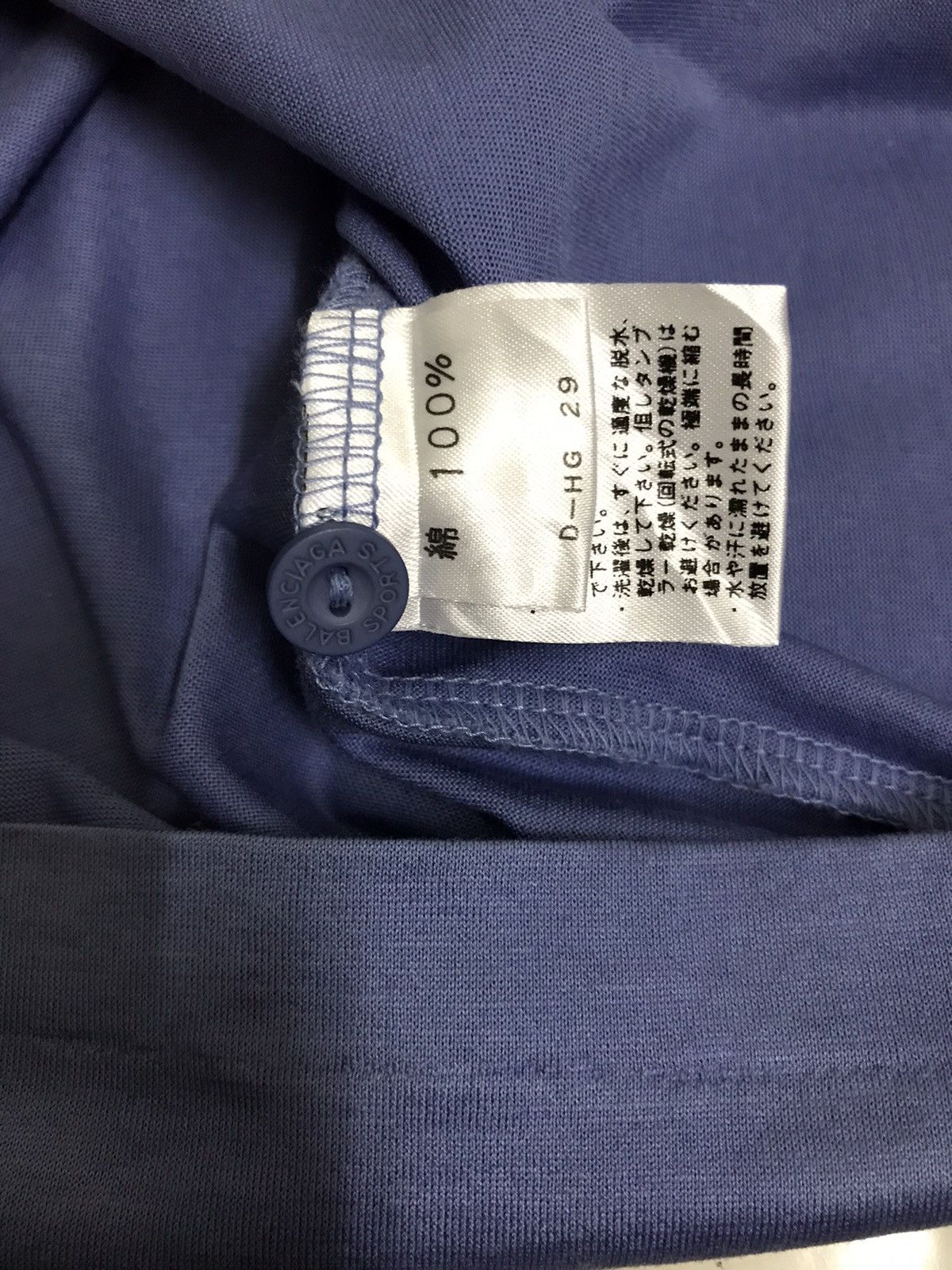 Balenciaga Vintage Balenciaga Sports Polo Shirt Size US S / EU 44-46 / 1 - 8 Thumbnail