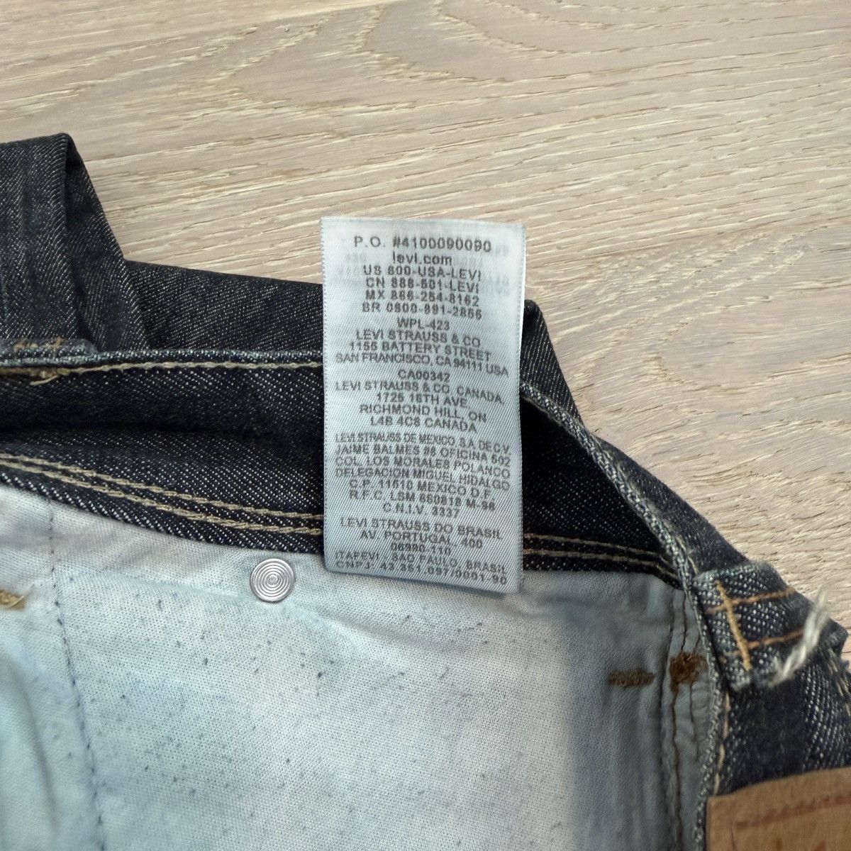 Levi's Levi’s 514 Selvedge Slim Straight Jeans Size US 36 / EU 52 - 11 Thumbnail