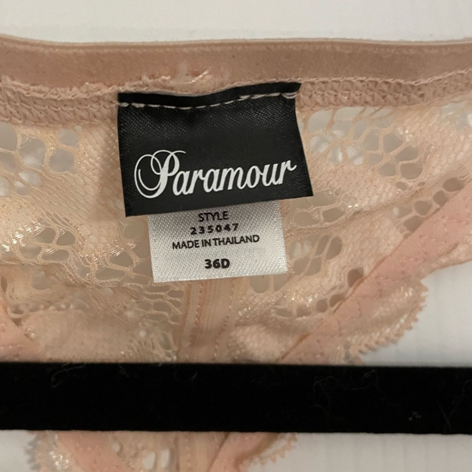 Other Paramour Front Close T-Back Bra - 36D Size ONE SIZE - 3 Thumbnail